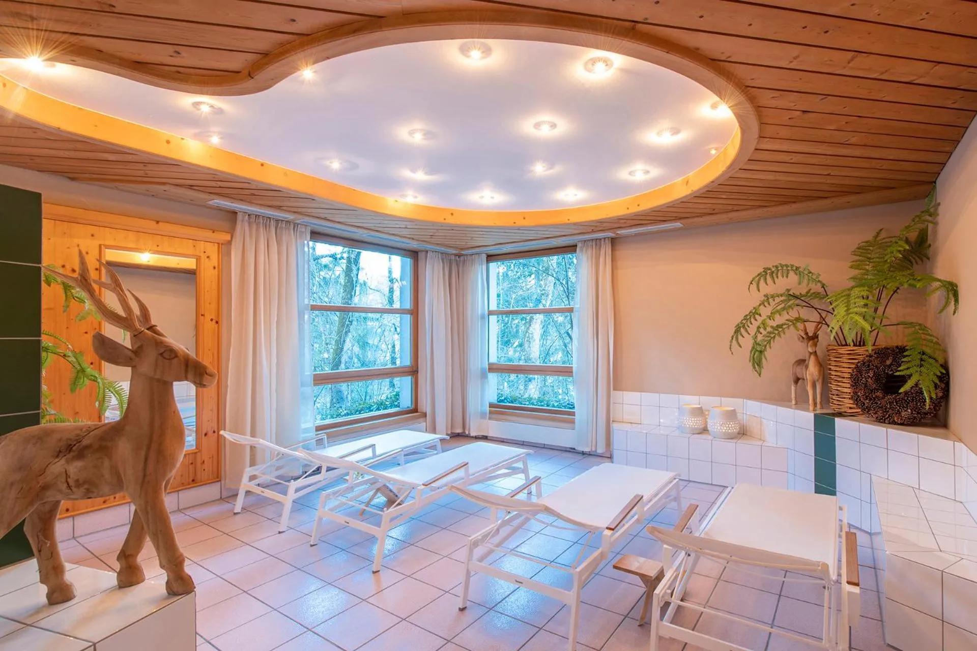 Spa and wellness centre/facilities in Gasthof Löwen by Hotel Montafoner Hof