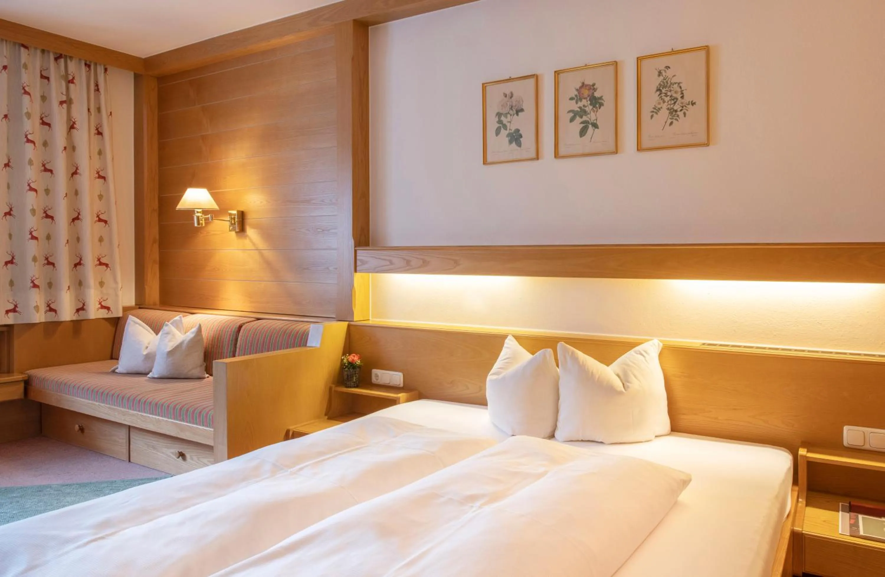 Photo of the whole room, Bed in Gasthof Löwen by Hotel Montafoner Hof