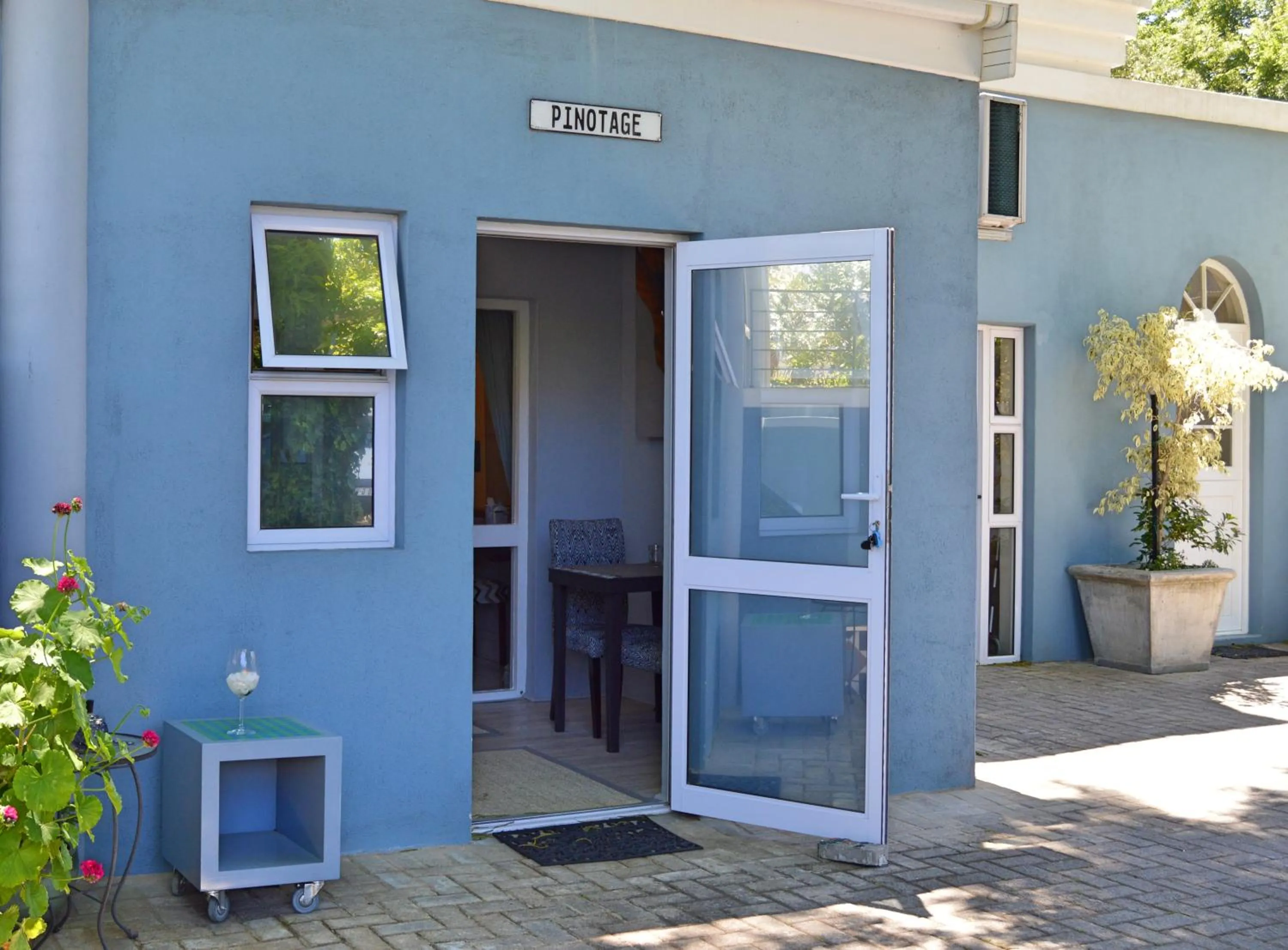 Balcony/Terrace in 1AA Wilhelmina Luxury Suites