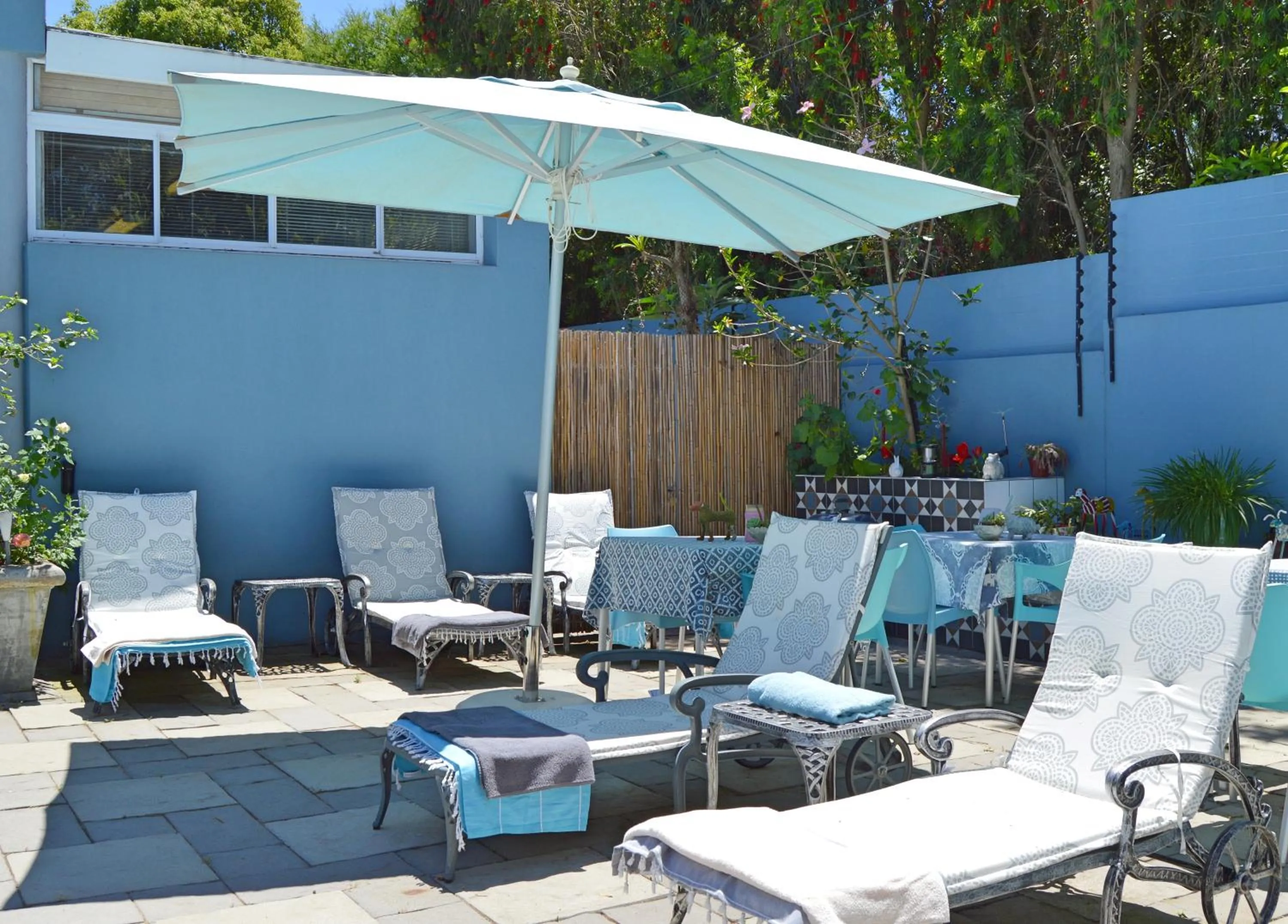 Swimming pool in 1AA Wilhelmina Luxury Suites