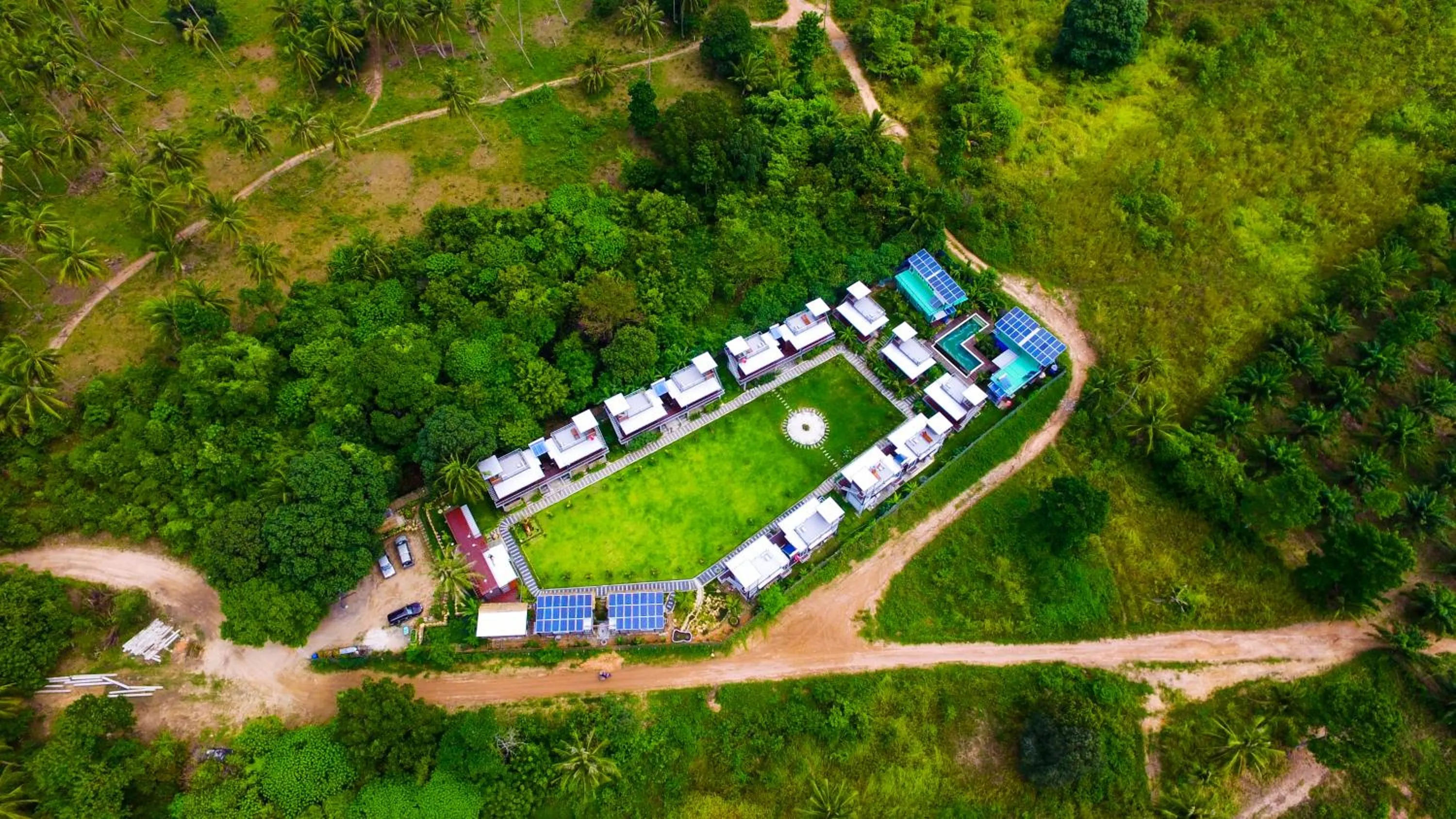 Property building in Baan Boom Boxes Eco Friendly Resort