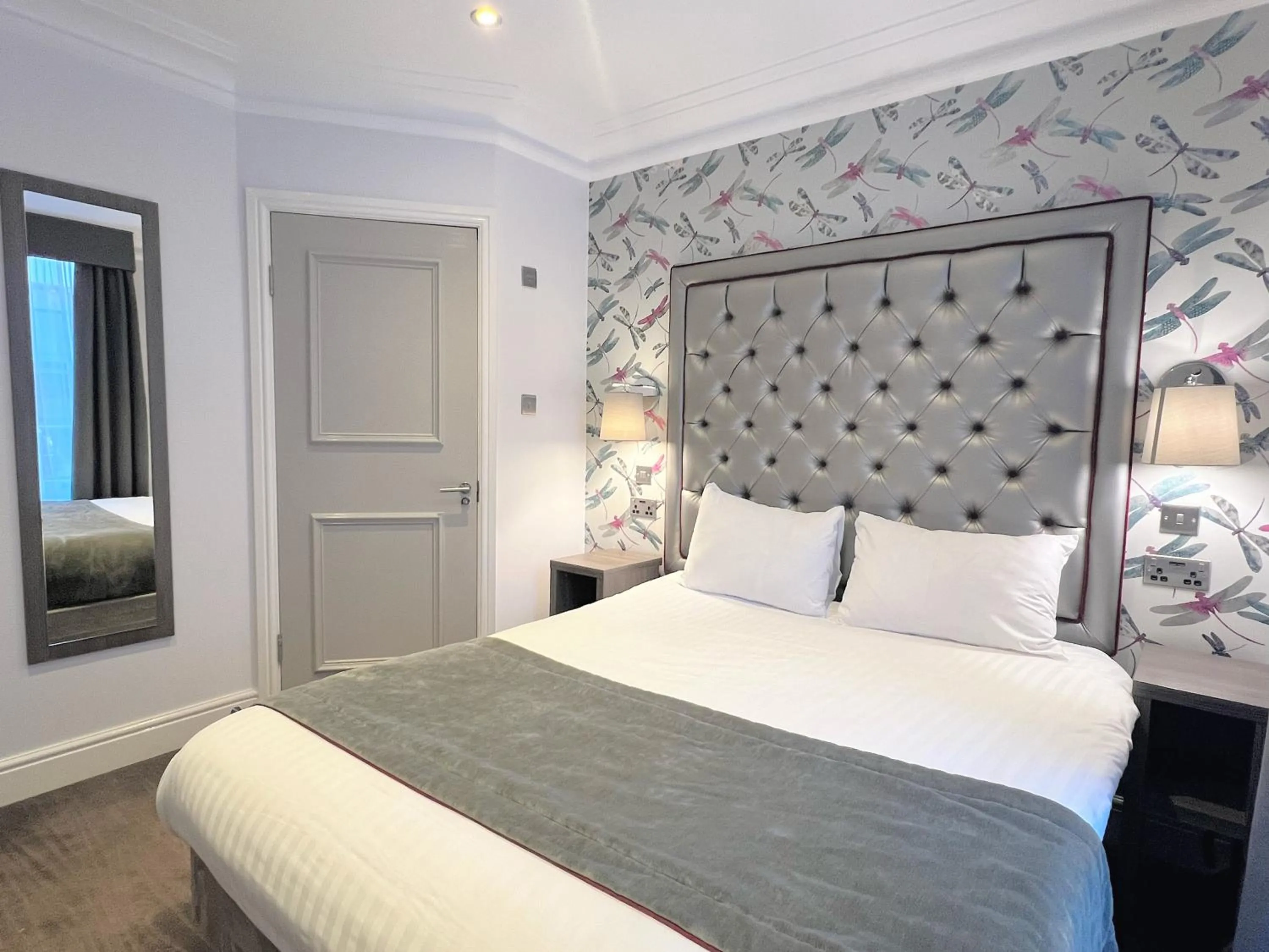 Bed in The Eaton Townhouse