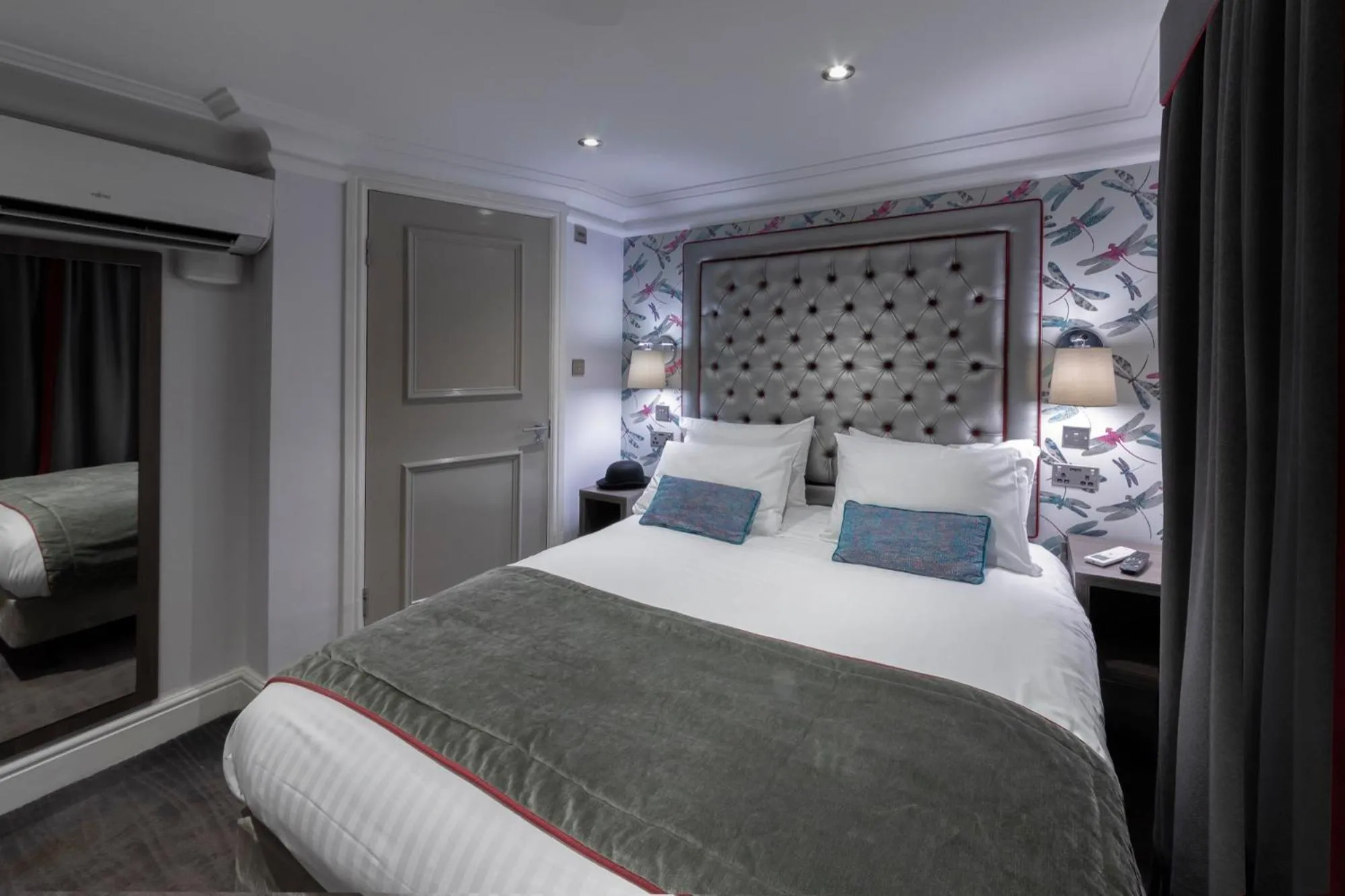 Bed in The Eaton Townhouse