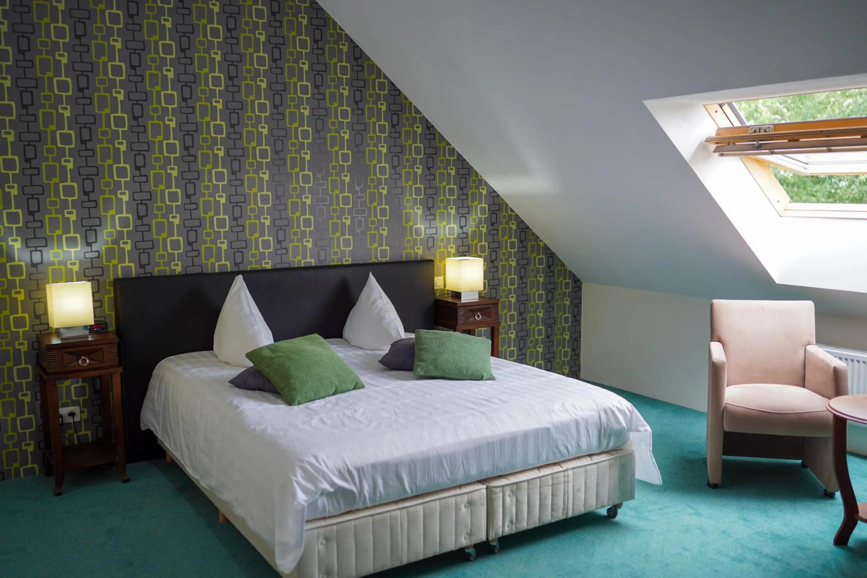 Bed in Hotel Prins van Oranje