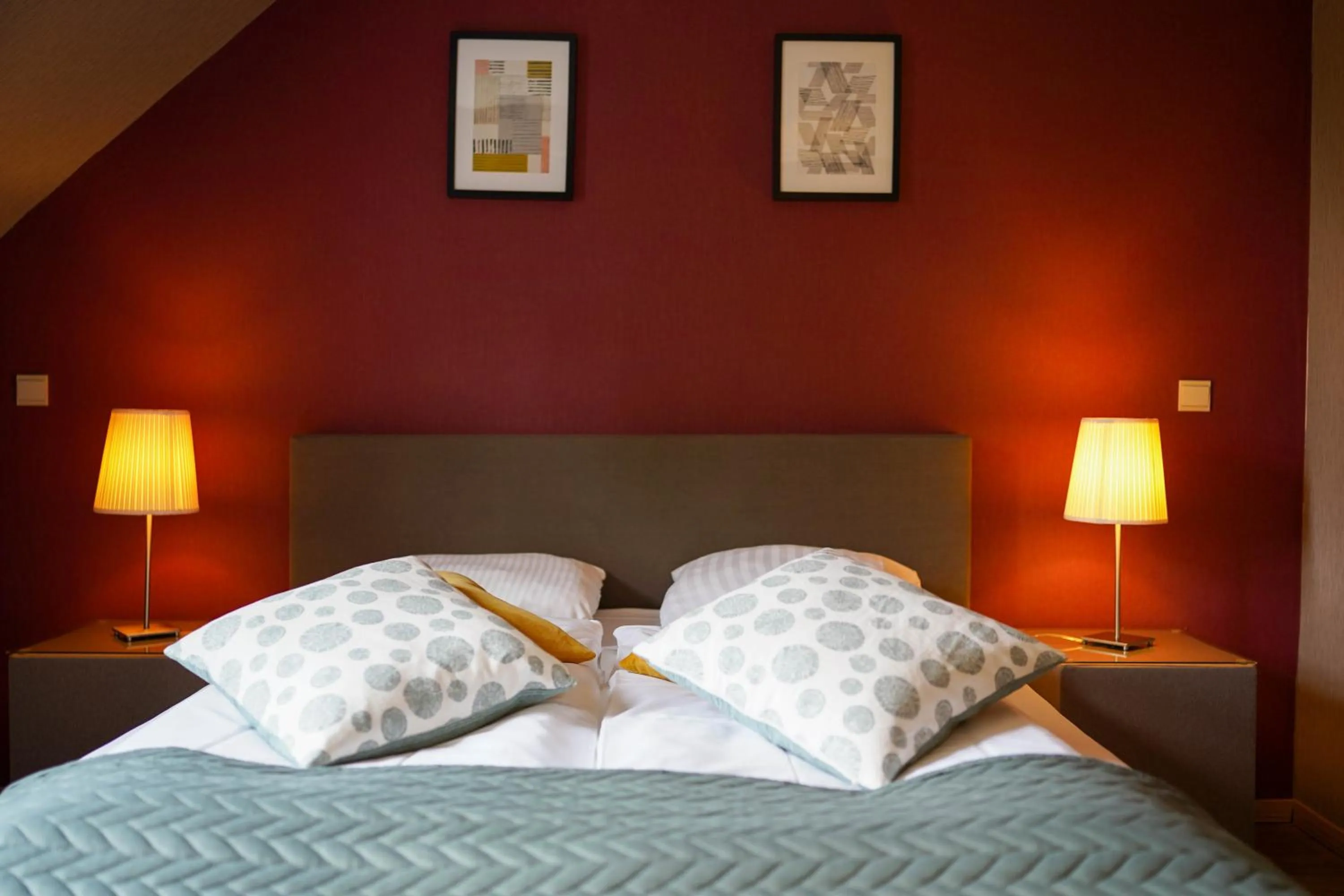 Bed in Hotel Prins van Oranje