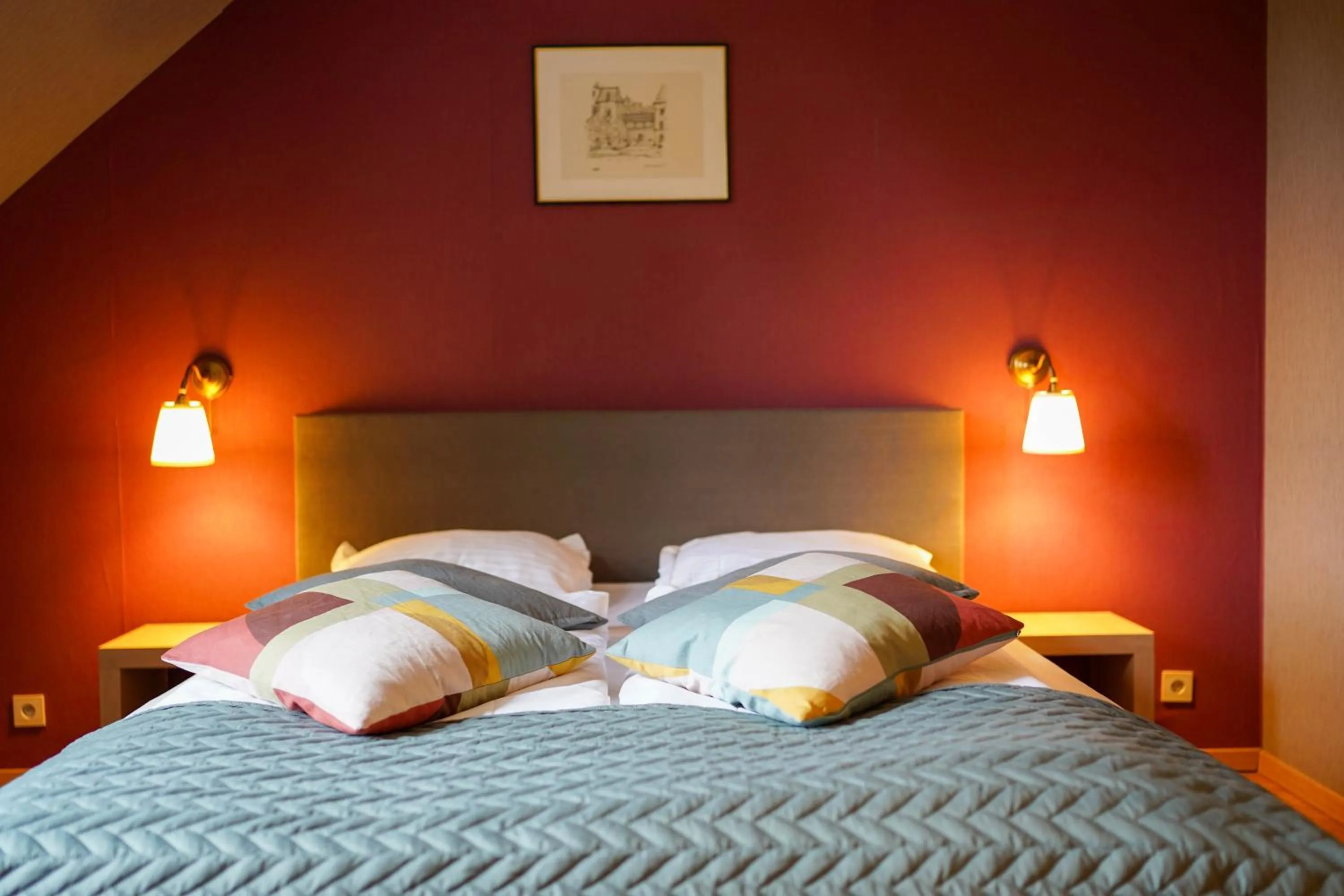 Bed in Hotel Prins van Oranje