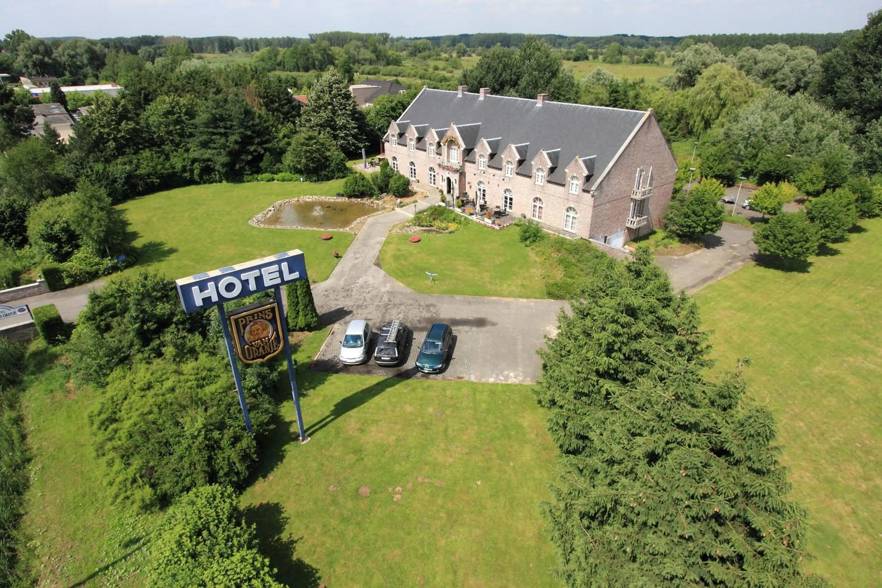 Bird's eye view in Hotel Prins van Oranje