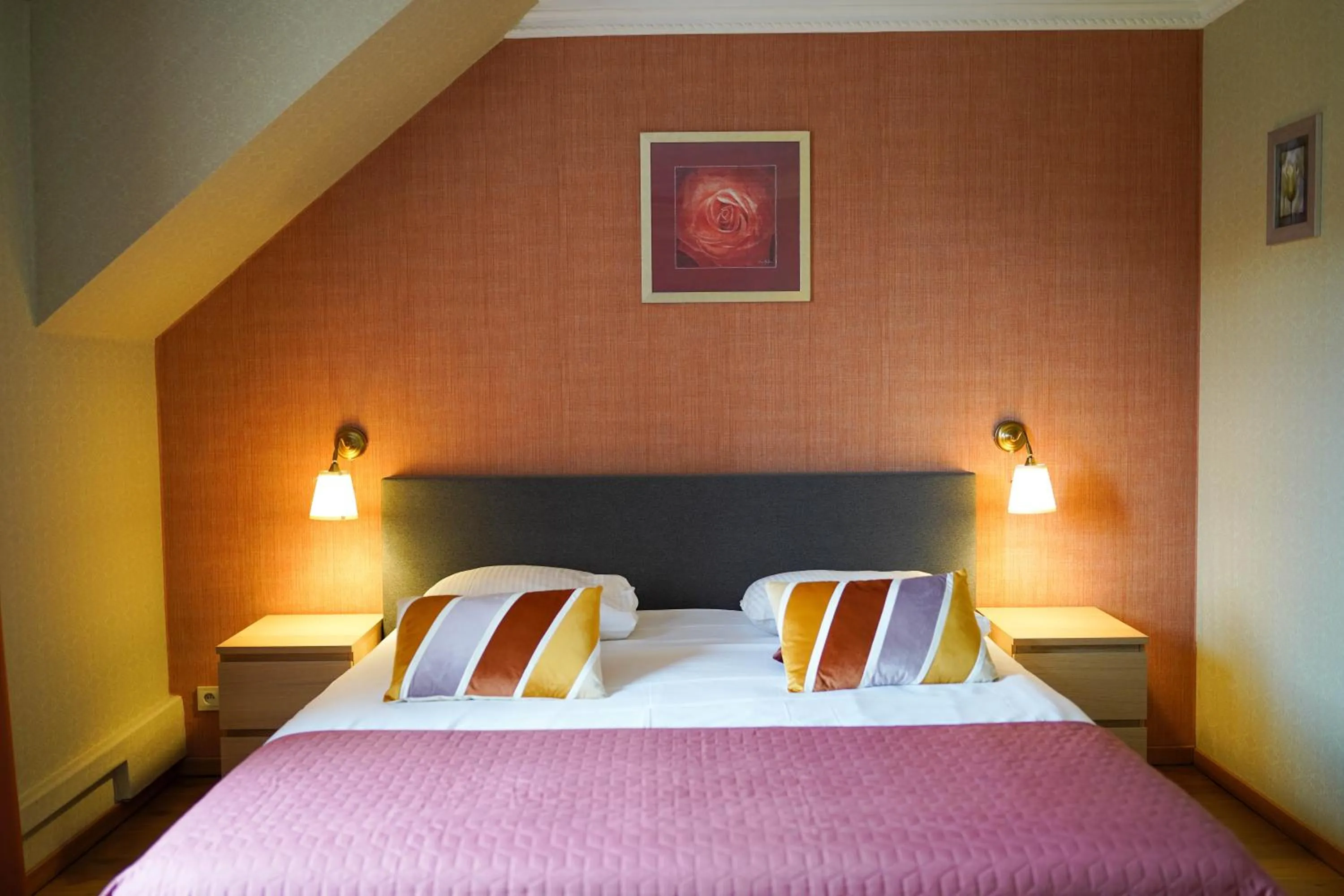 Bed in Hotel Prins van Oranje