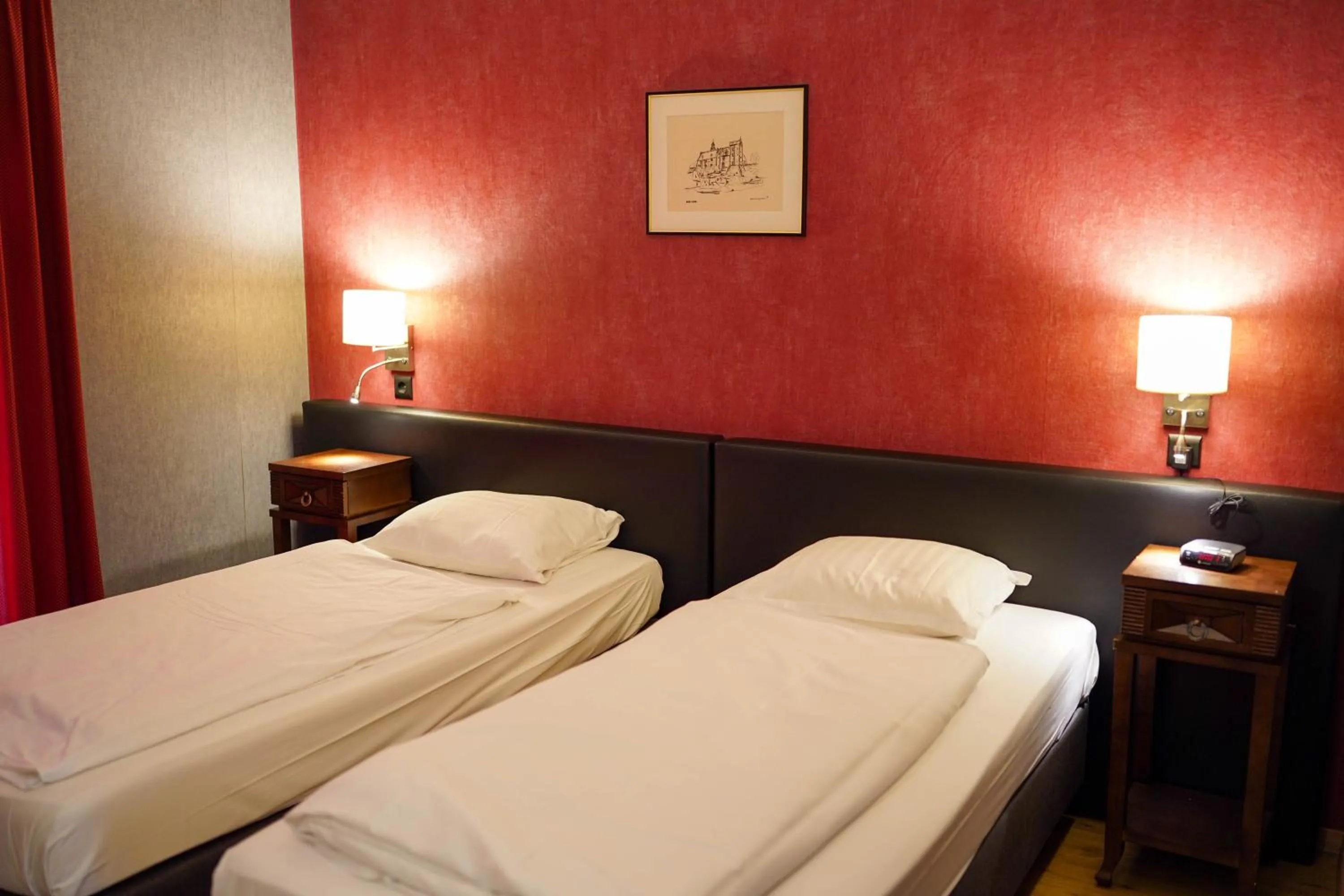 Bed in Hotel Prins van Oranje