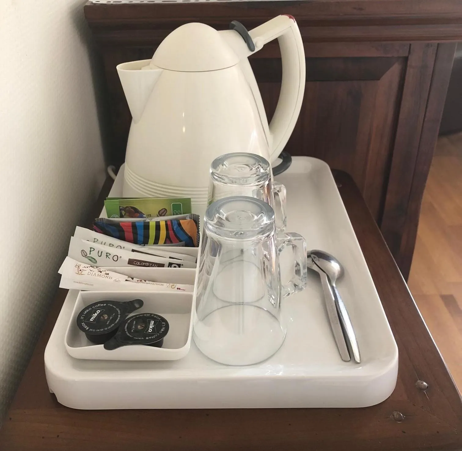 Coffee/tea facilities in Hotel Prins van Oranje