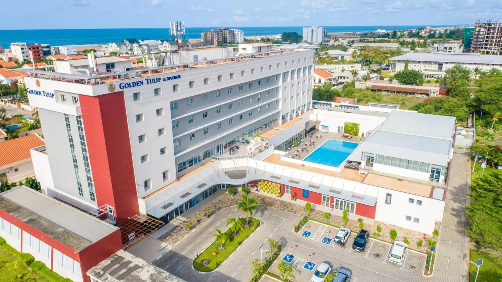 Property building in Golden Tulip Le Diplomate