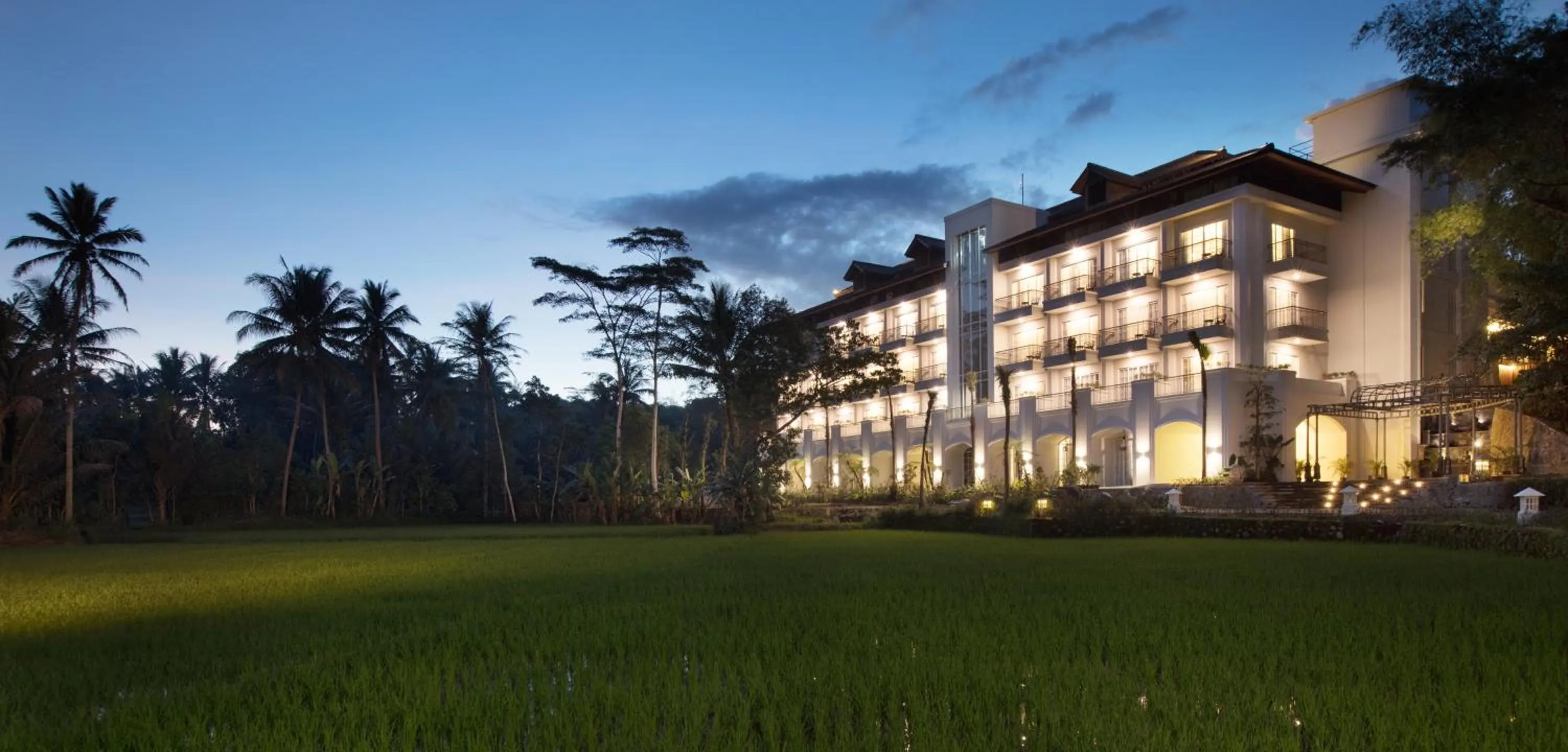 Property building in Plataran Heritage Borobudur Hotel