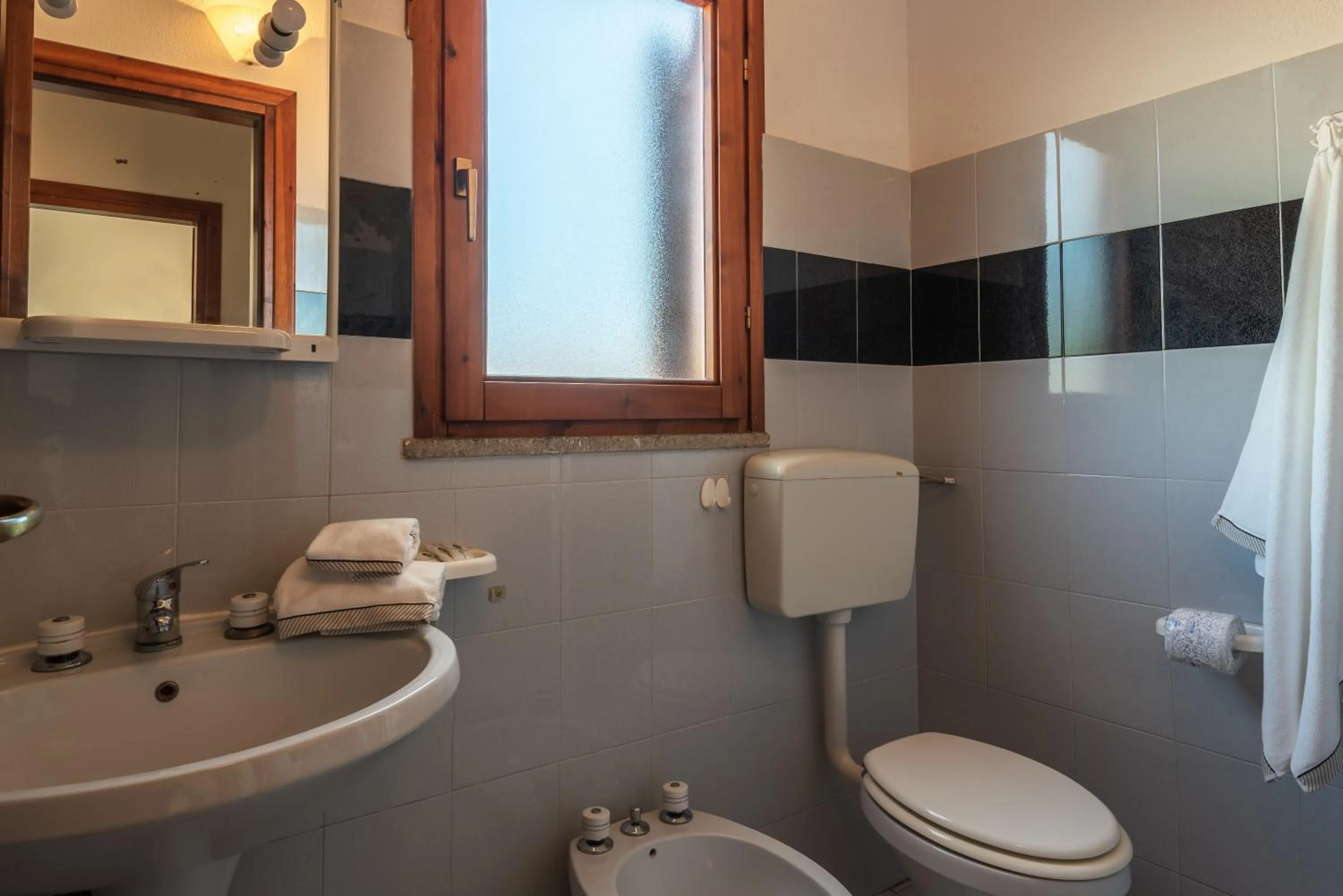 Bathroom in Residenze Gallura