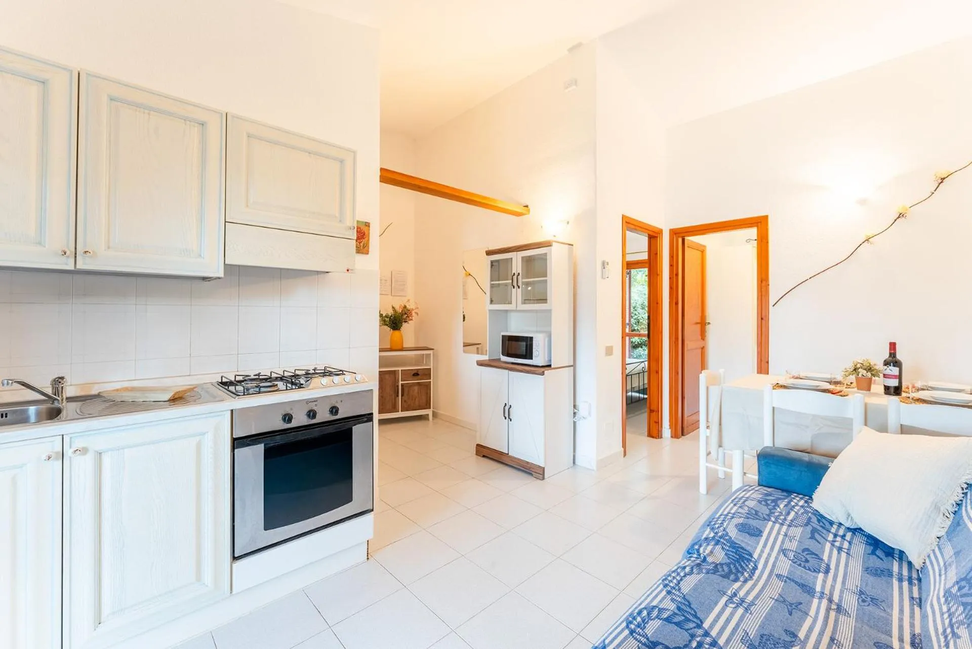 Kitchen or kitchenette in Residenze Gallura