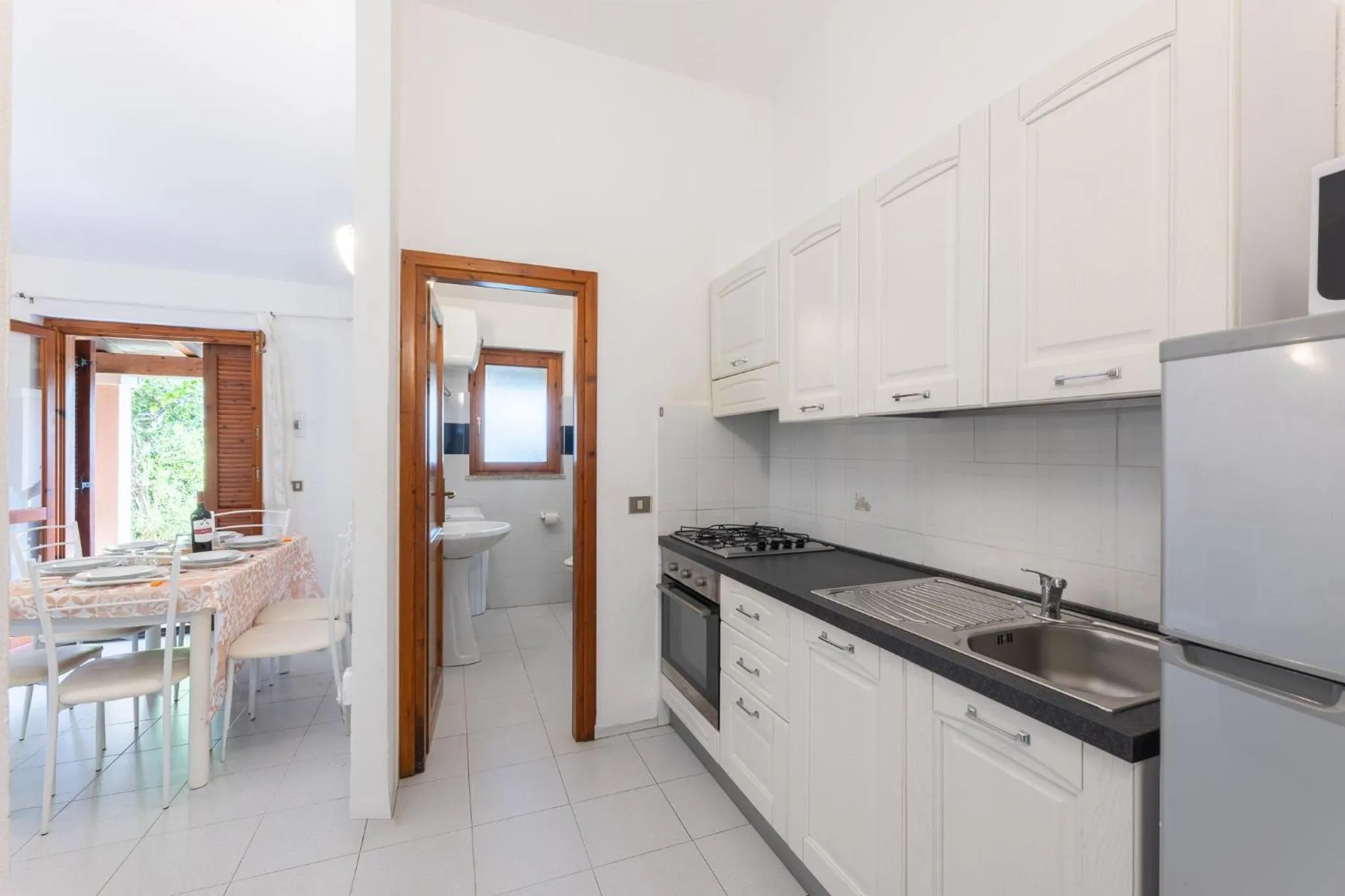 Kitchen or kitchenette in Residenze Gallura