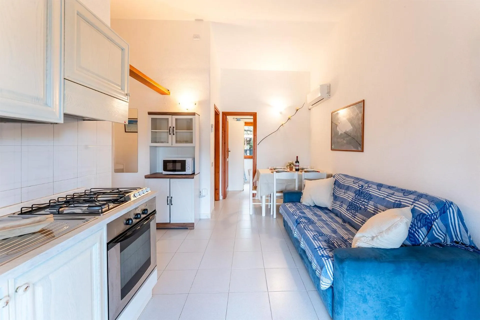 Kitchen or kitchenette in Residenze Gallura