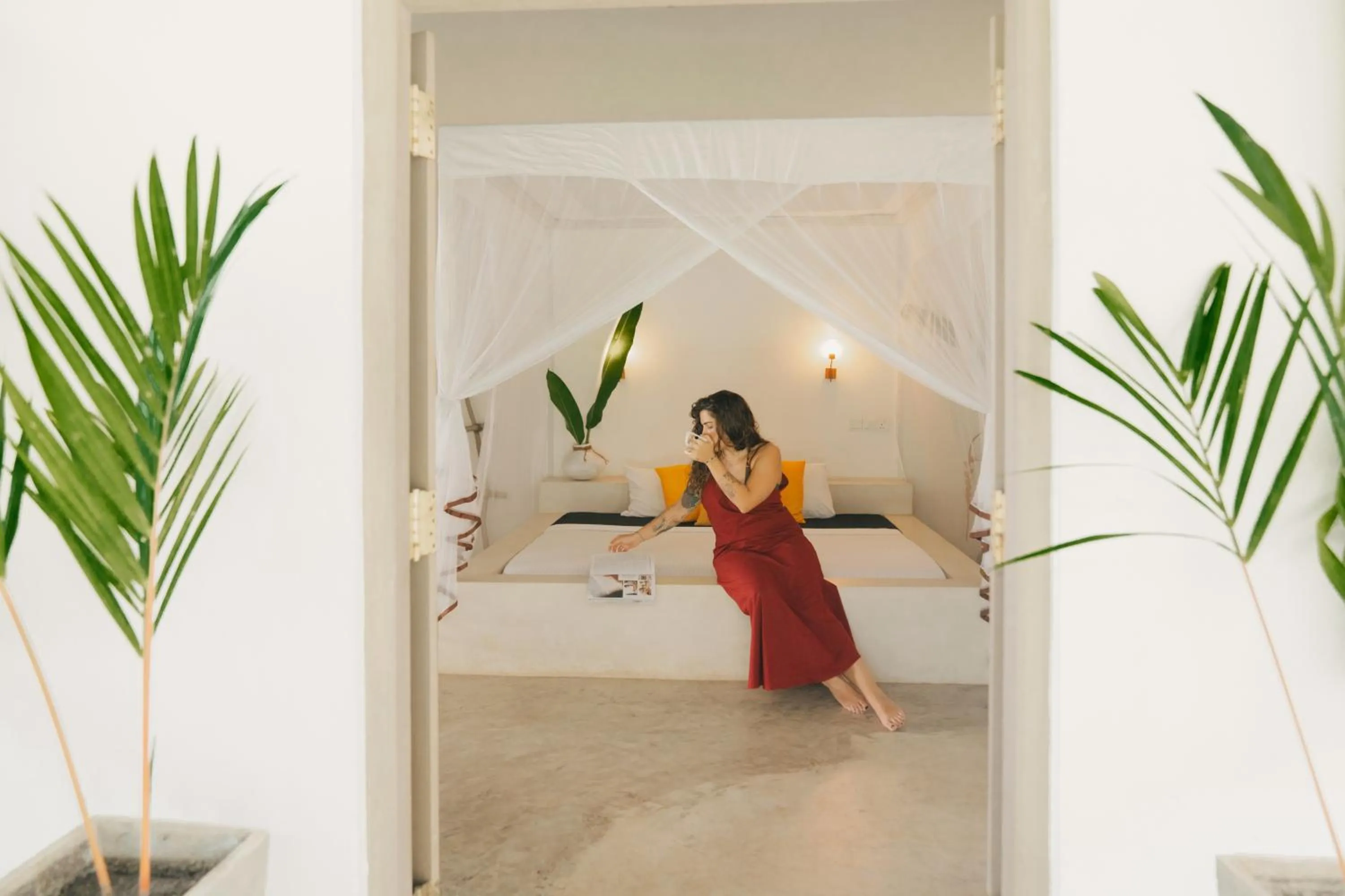 Bed in Kirinuga ECO Boutique Retreat