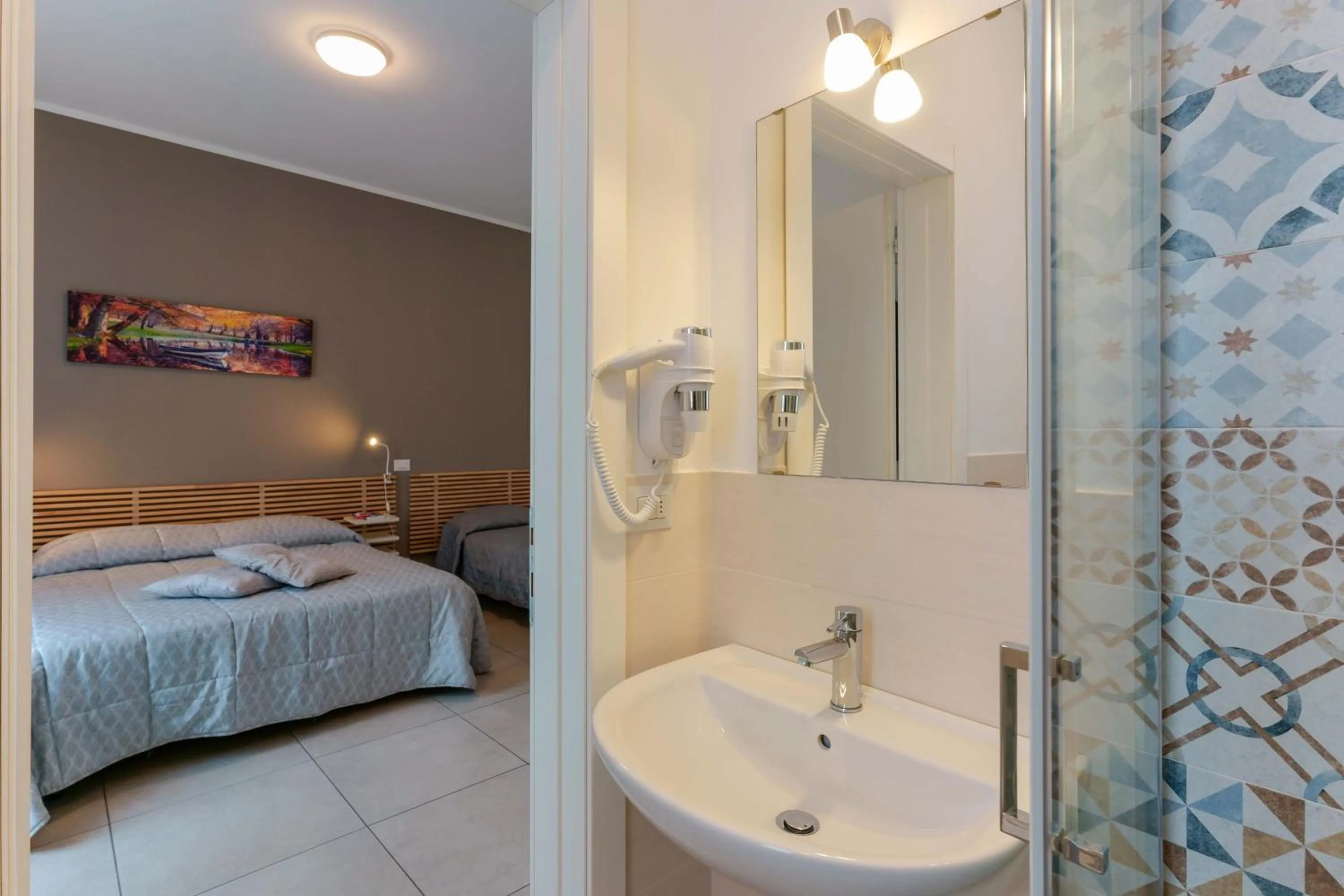 Photo of the whole room, Bed in B&B Bentivogli