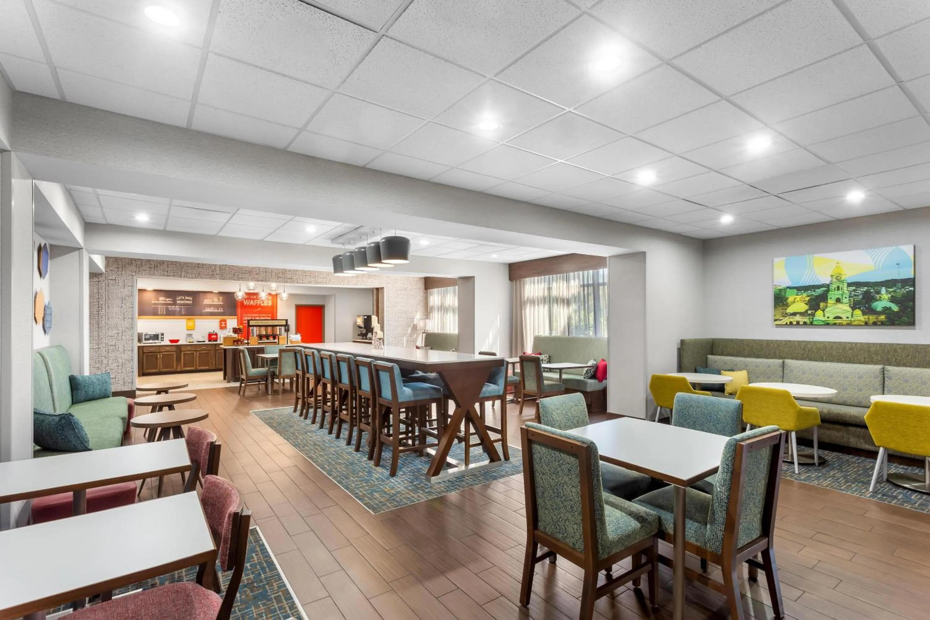 Breakfast in Hampton Inn University Area, Huntington, Wv