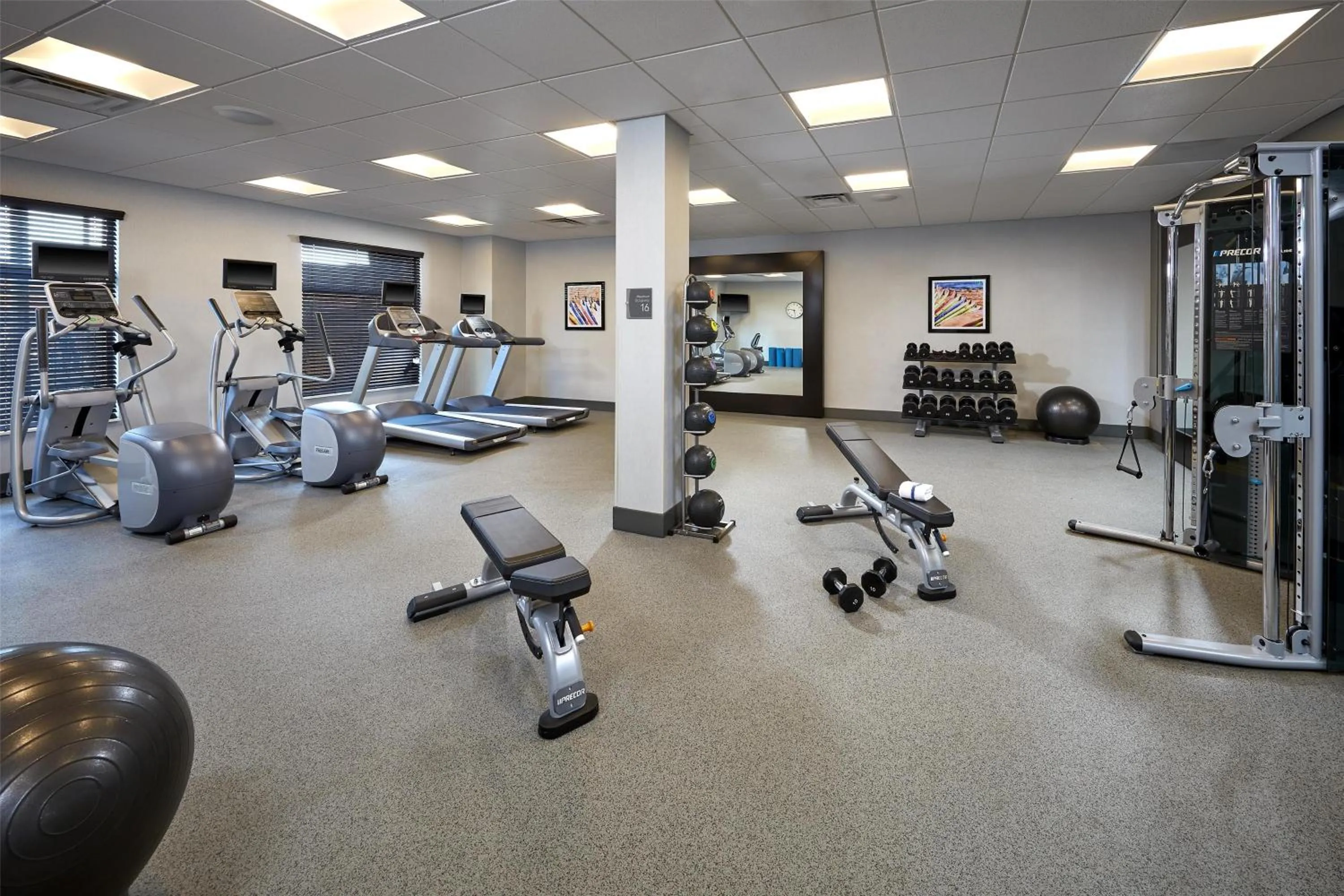 Fitness centre/facilities in Homewood Suites By Hilton Los Angeles Redondo Beach