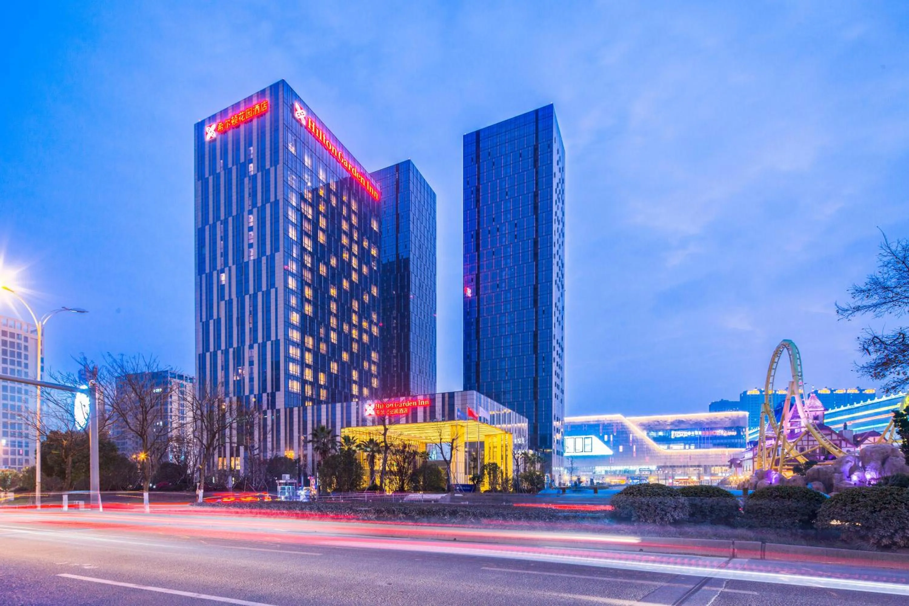 Property building in Hilton Garden Inn Ningbo