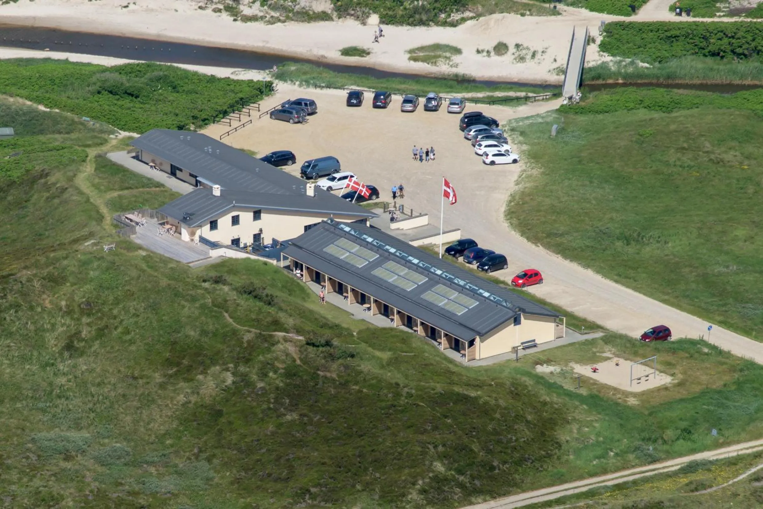 Restaurant/places to eat in Henne Mølle Å Badehotel