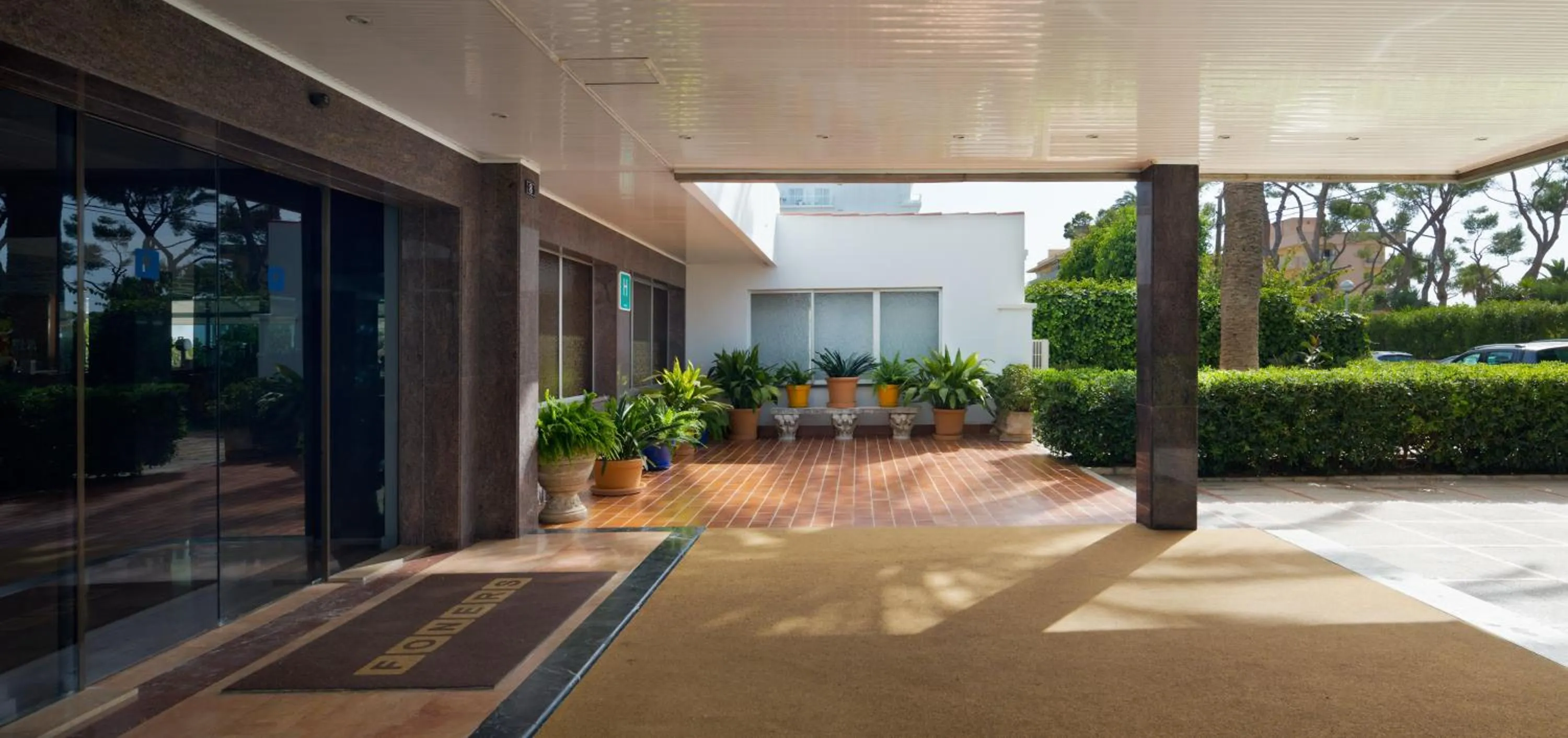 Facade/entrance in Hotel Foners