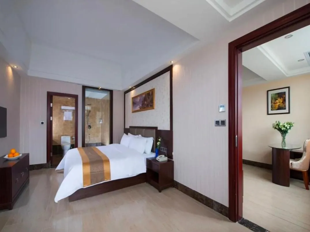 Bed in Vienna International Hotel Jieyang Chaoshan Airport
