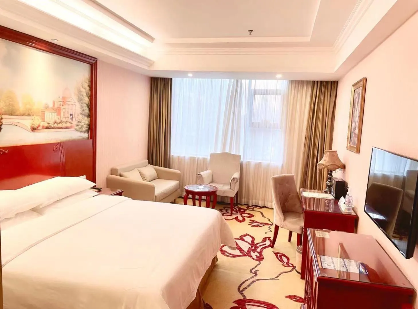 Bed in Vienna Hotel Shenzhen Bao'an Xin'an