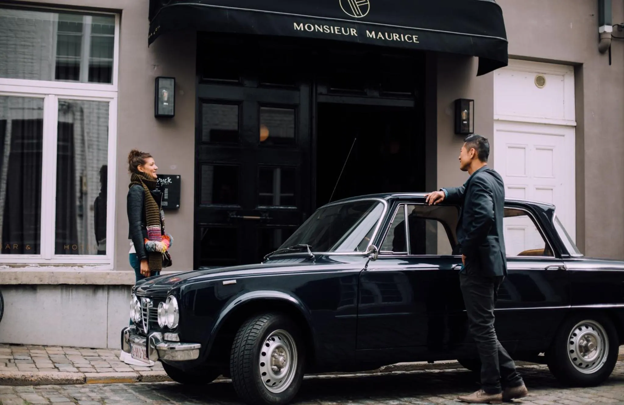 Facade/entrance in Monsieur Maurice