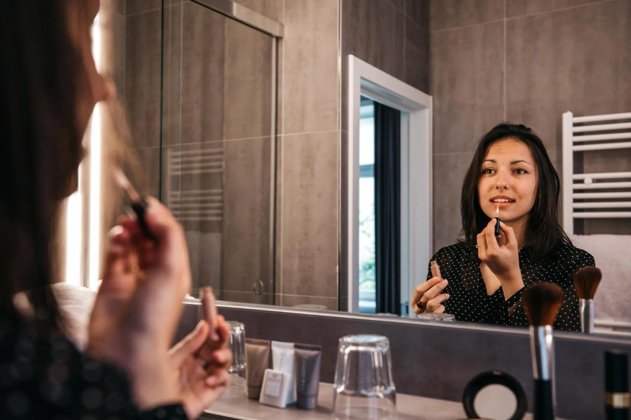 Shower in Monsieur Maurice