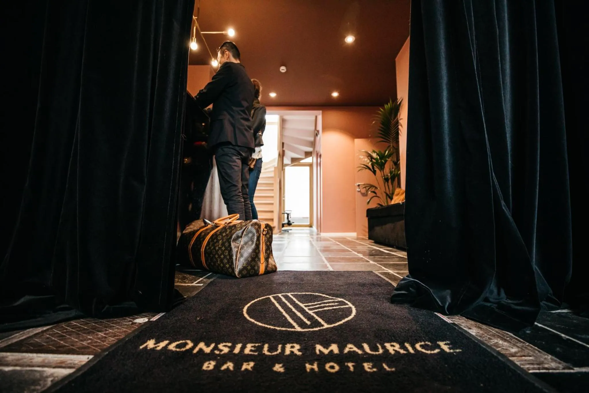 Lobby or reception in Monsieur Maurice