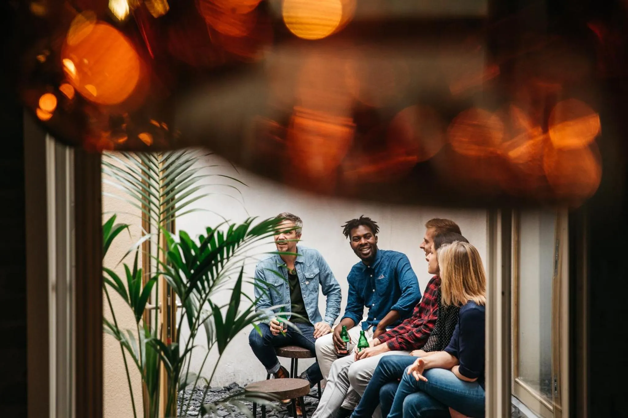 Patio in Monsieur Maurice