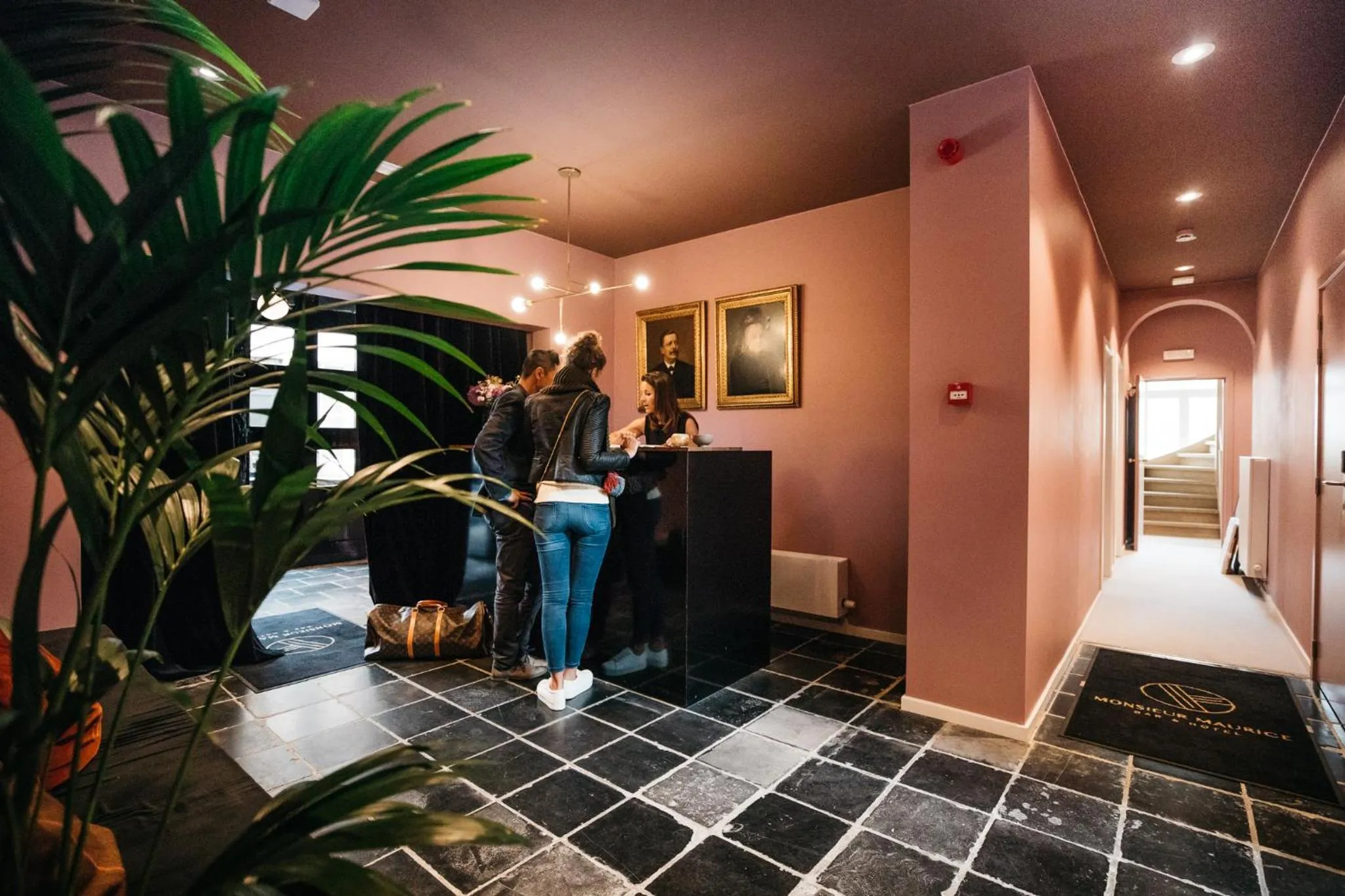 Lobby or reception in Monsieur Maurice