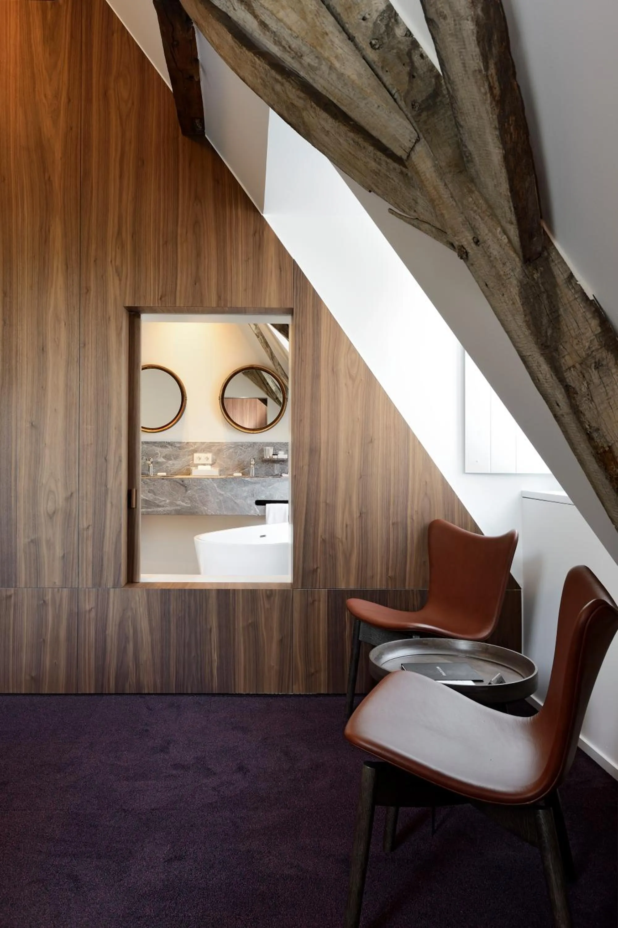 Seating area in Hotel Messeyne