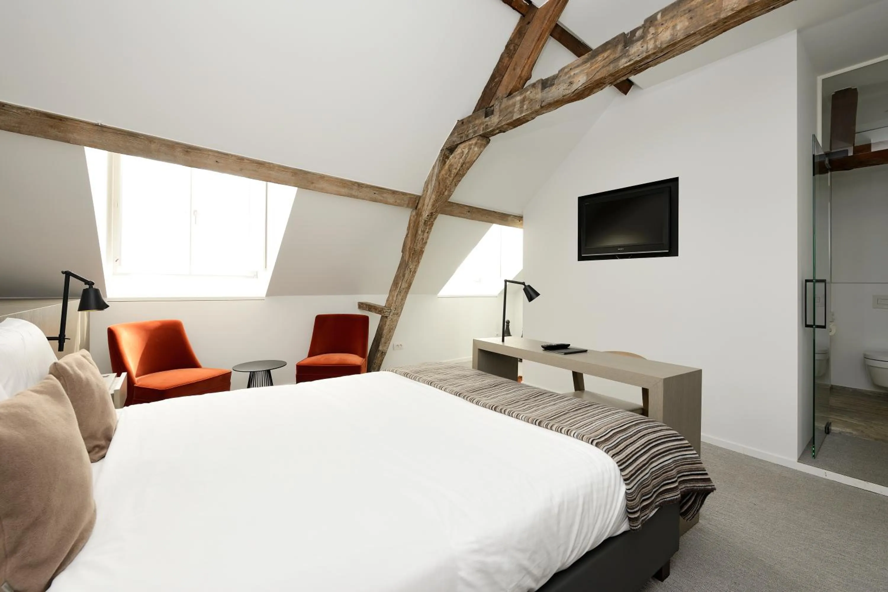 Bed in Hotel Messeyne