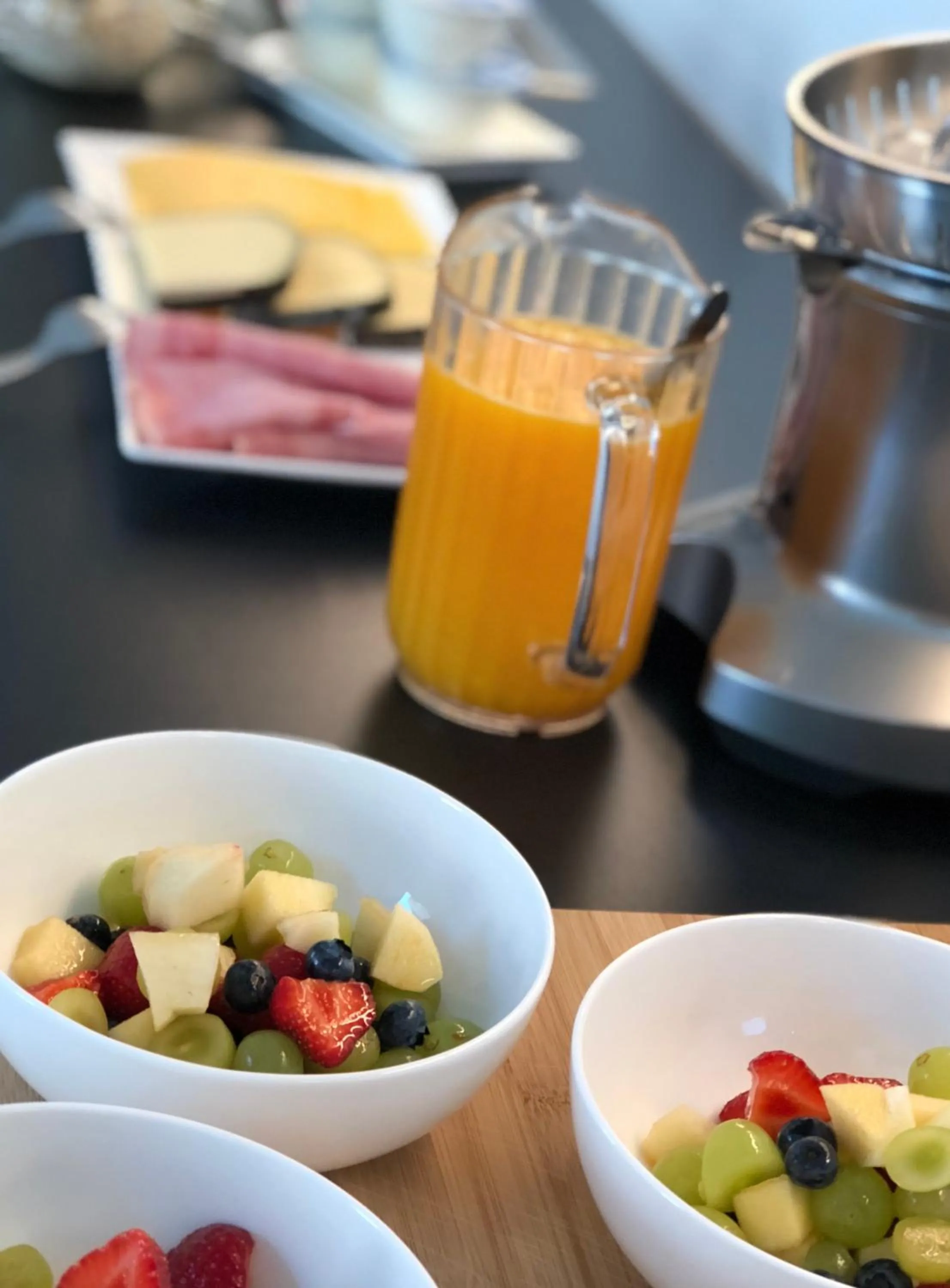 Continental breakfast in B&B Garden55