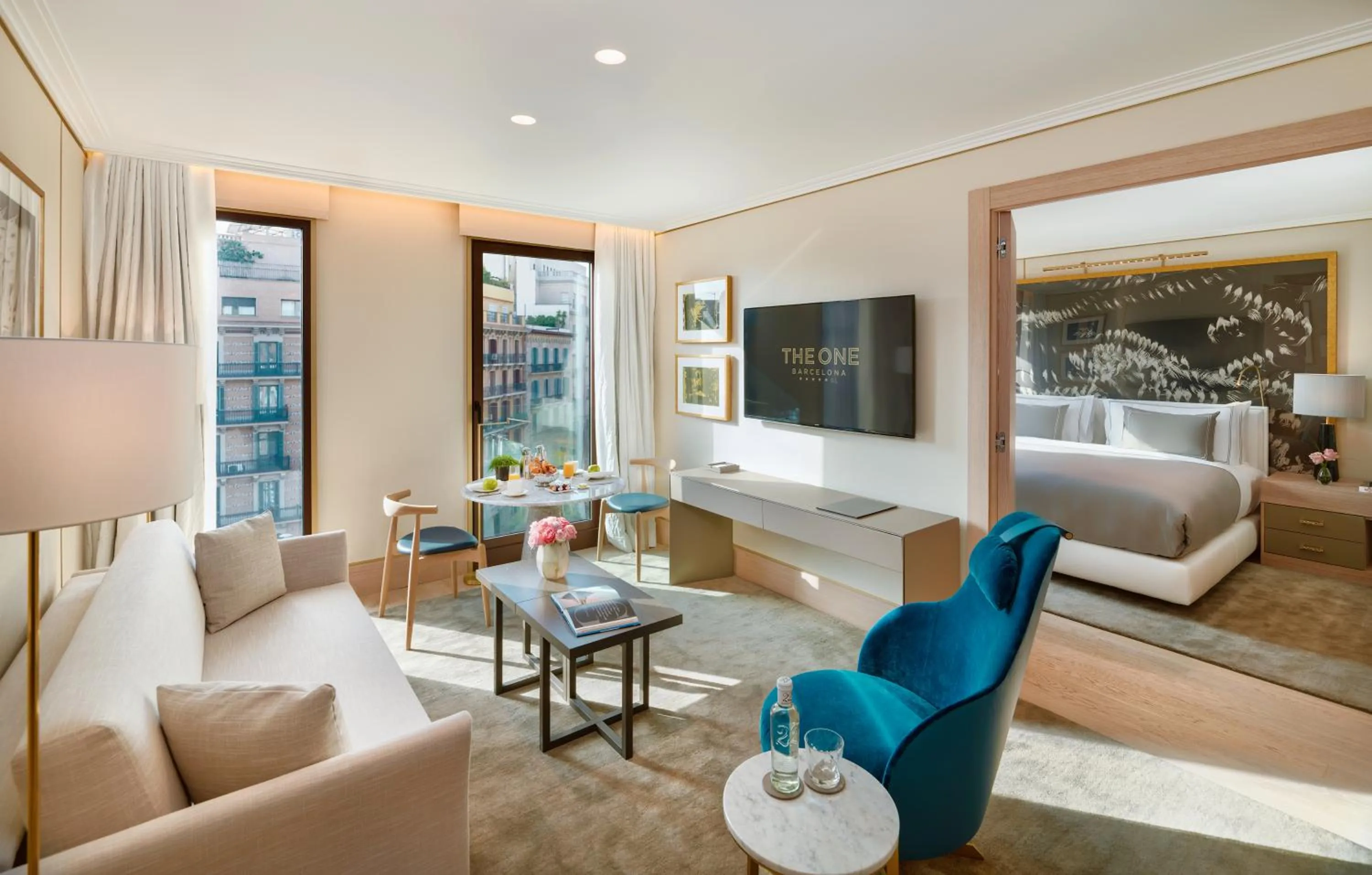 Bed in The One Barcelona GL