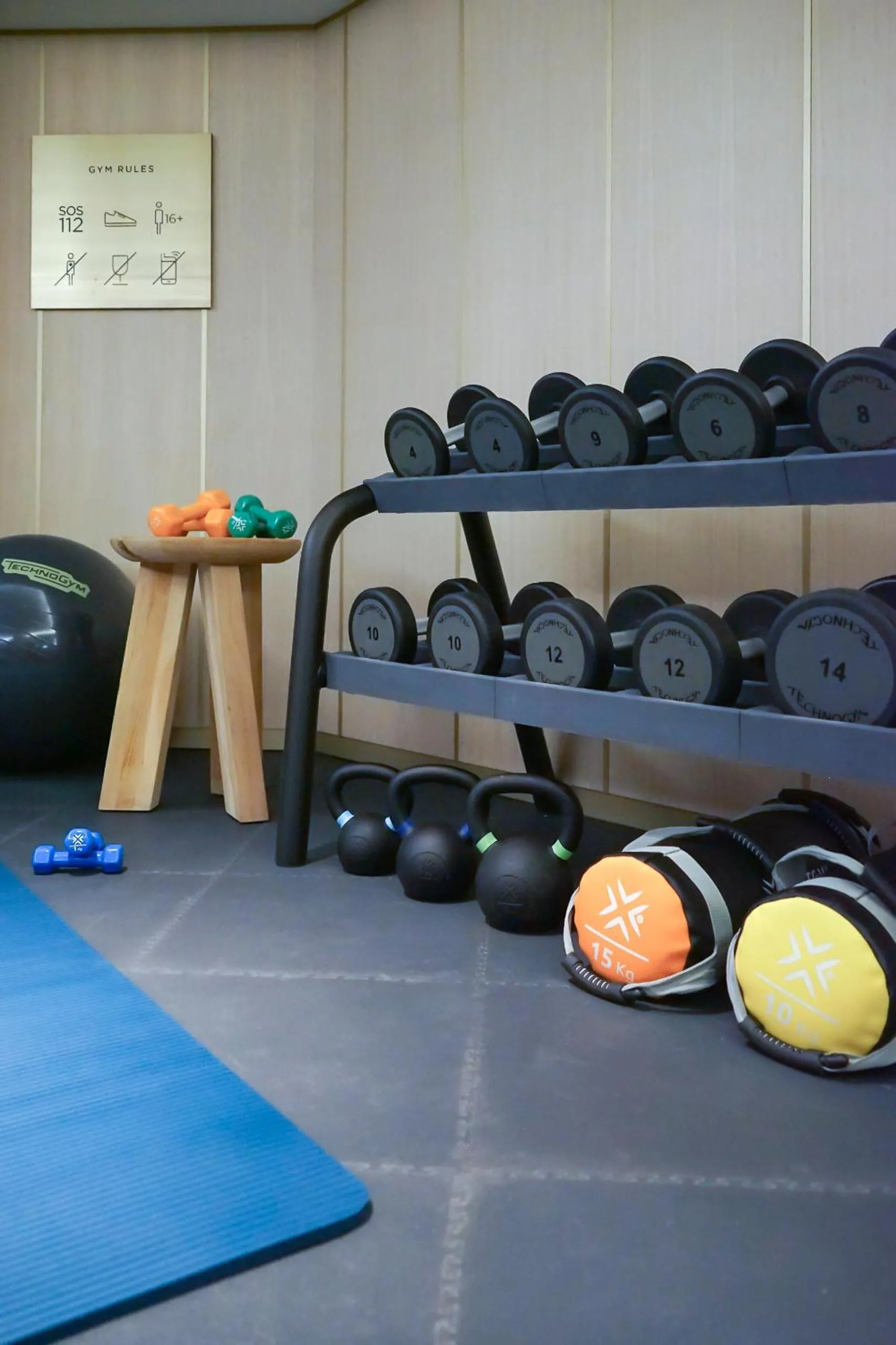 Fitness centre/facilities in The One Barcelona GL