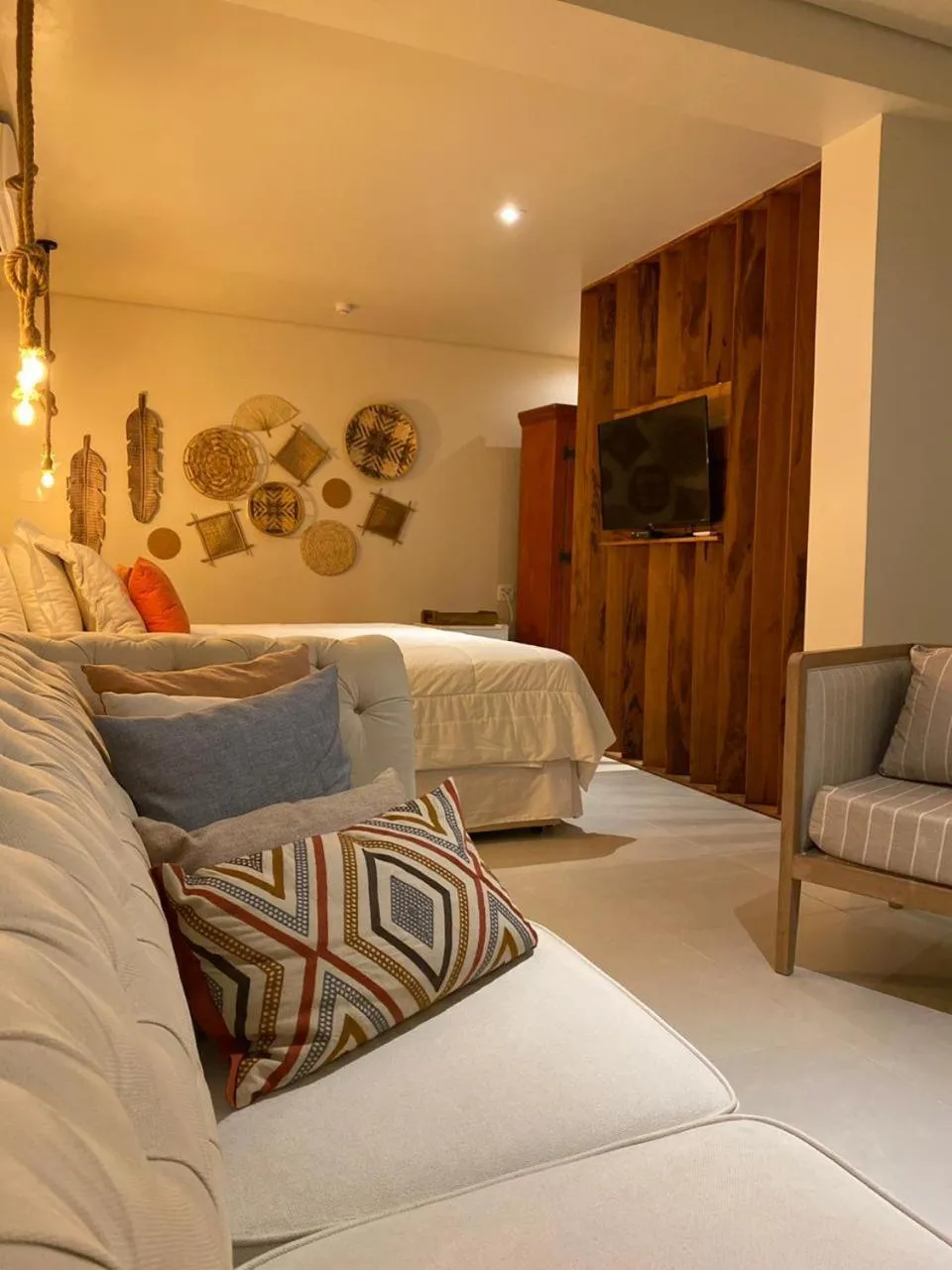 Bed in Hotel Maui Maresias