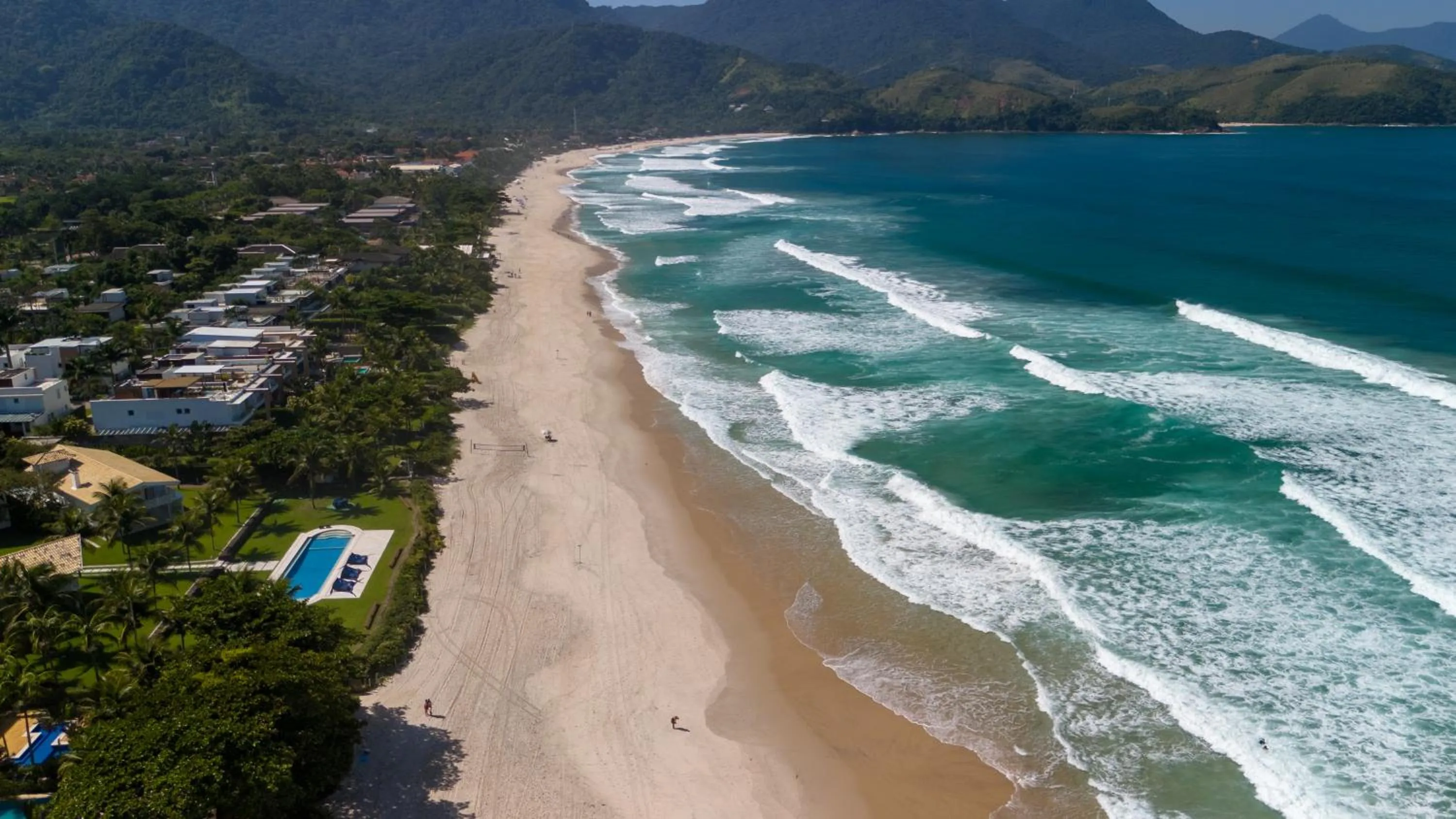Bird's eye view in Hotel Maui Maresias