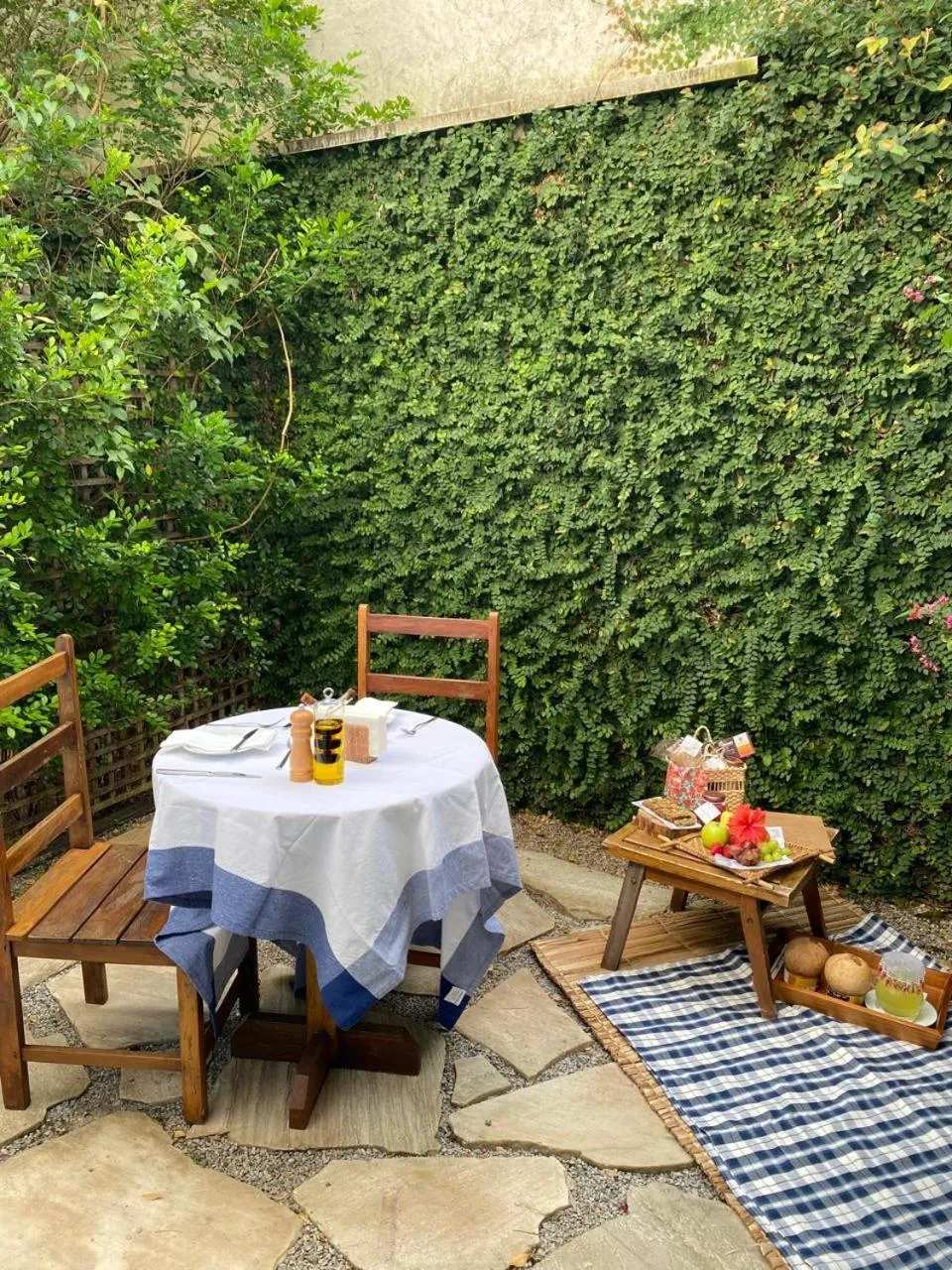 Patio in Hotel Maui Maresias