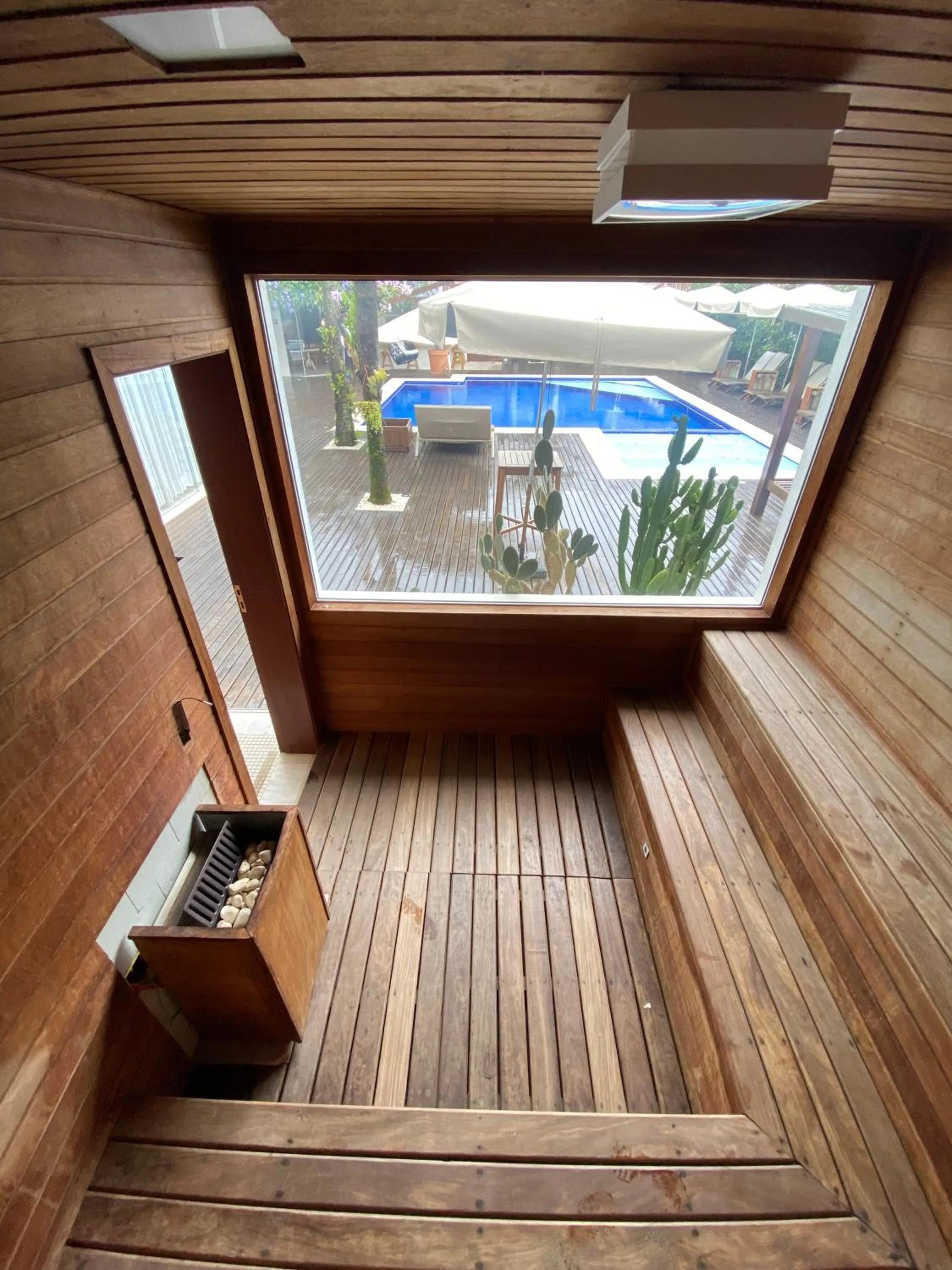 Sauna in Hotel Maui Maresias