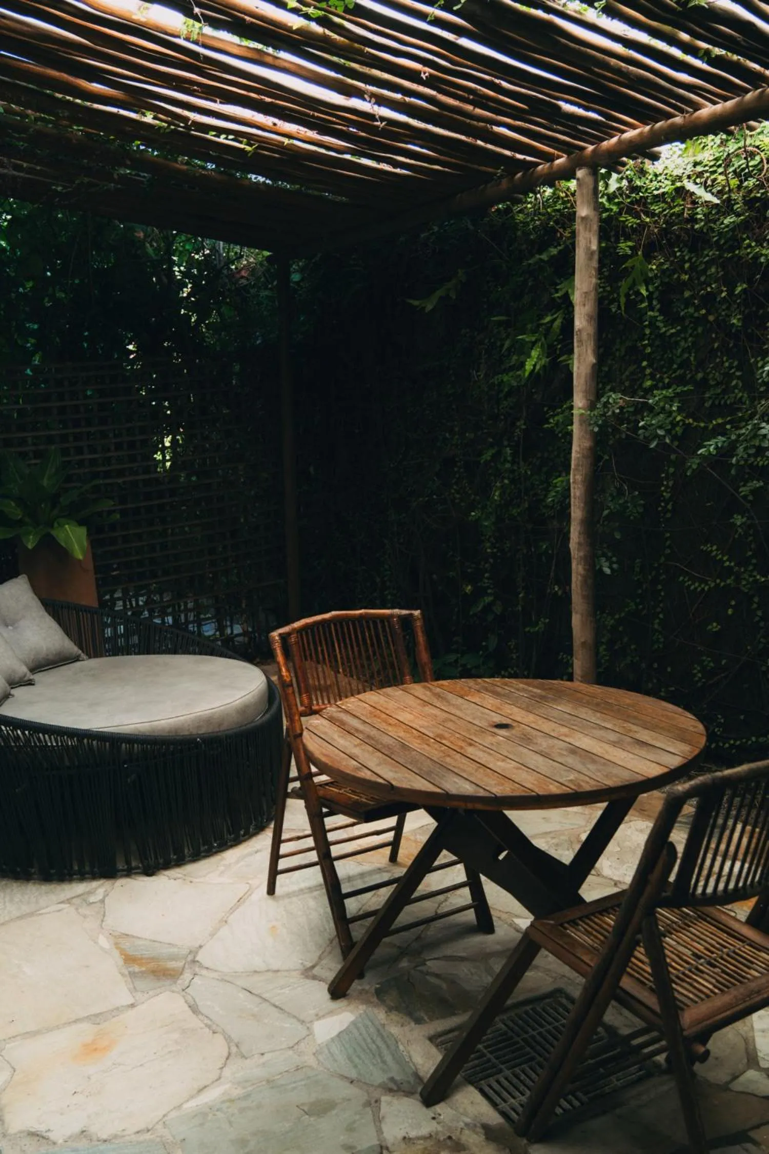 Patio in Hotel Maui Maresias