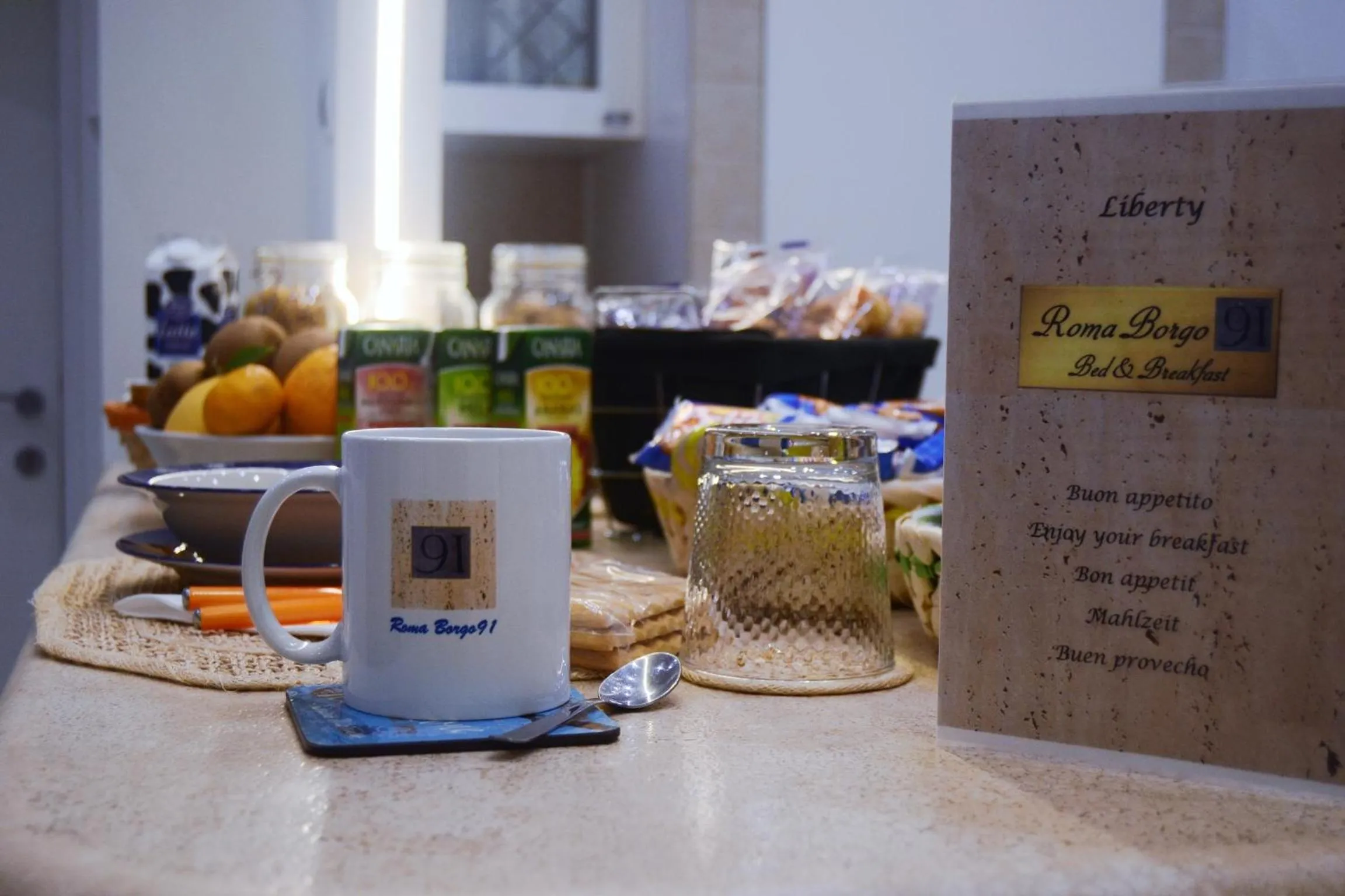 Food close-up in Roma Borgo91