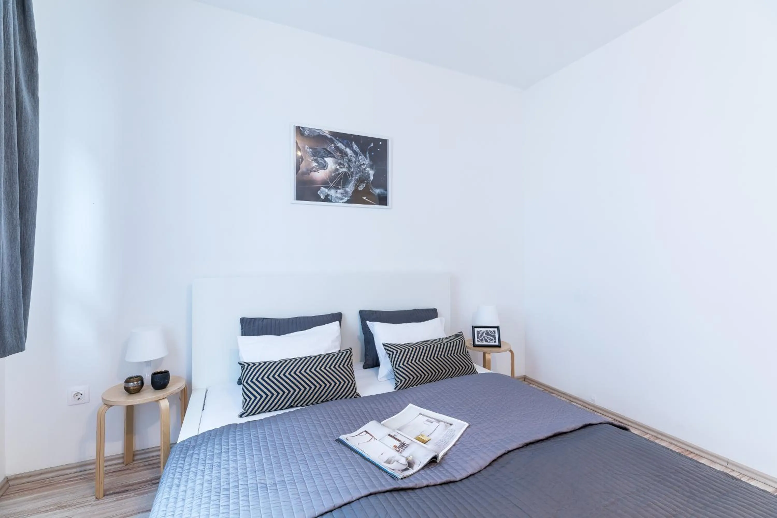 Bedroom, Bed in Vagabond Corvin