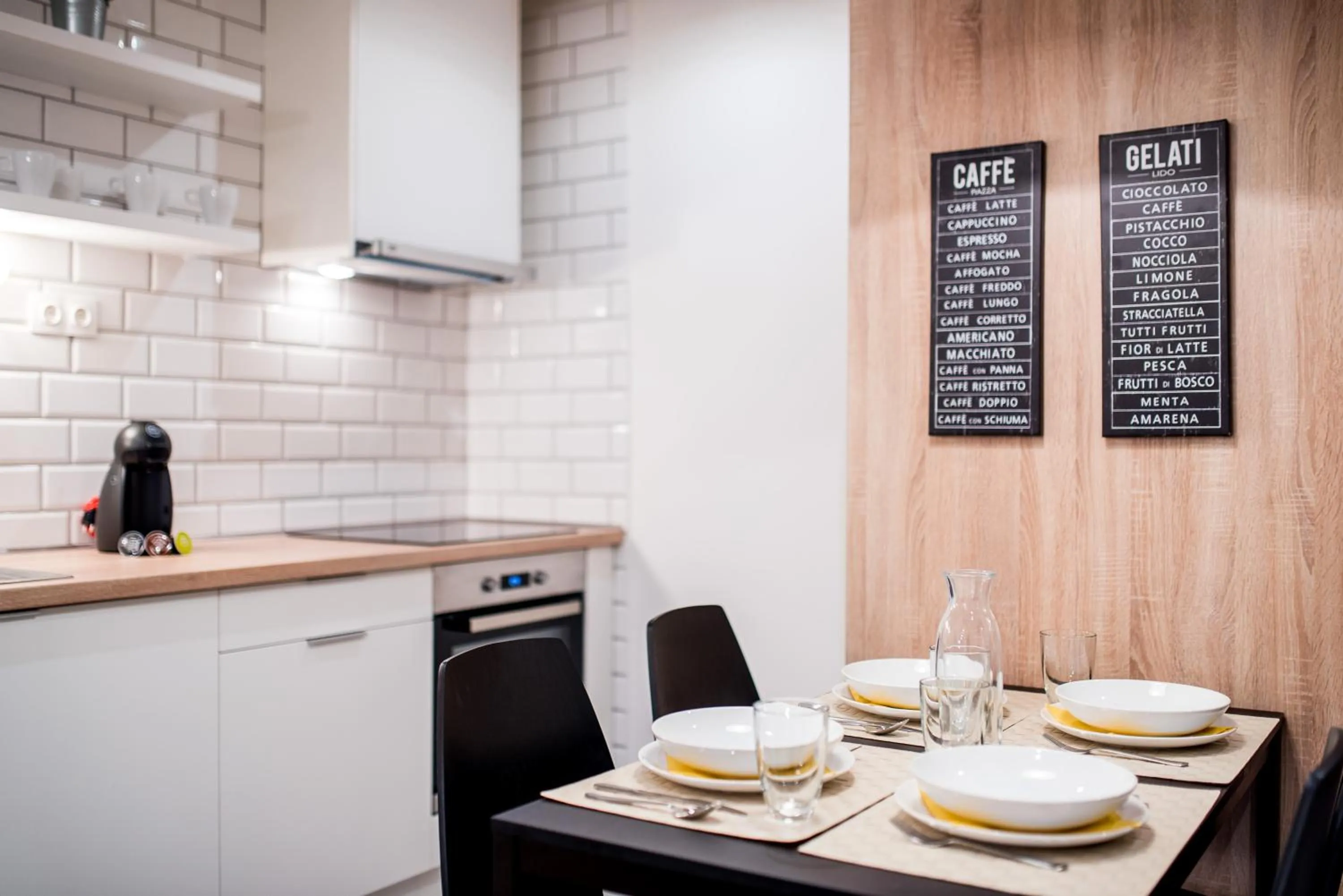 Seating area in Vagabond Corvin