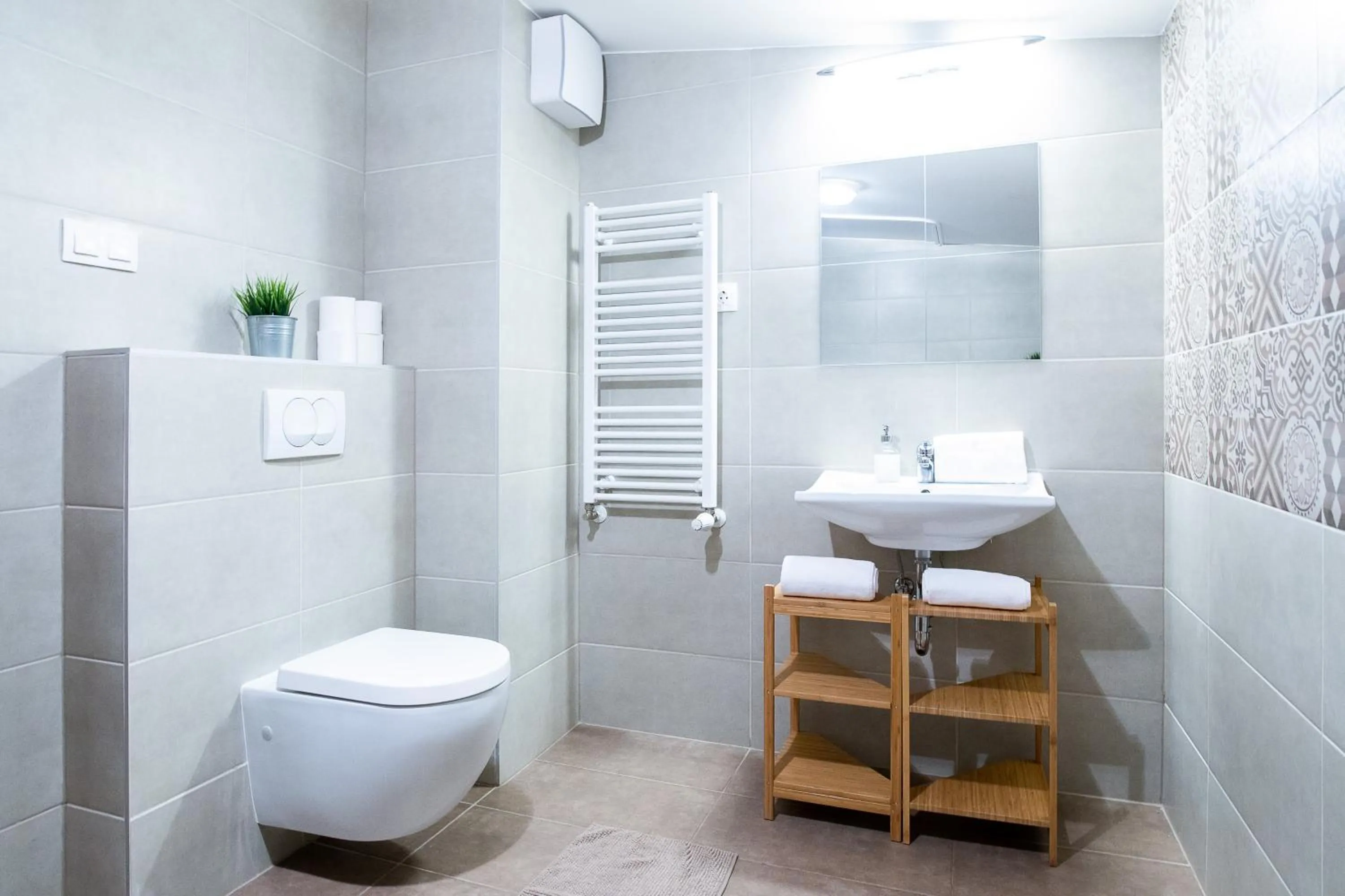 Bathroom in Vagabond Corvin