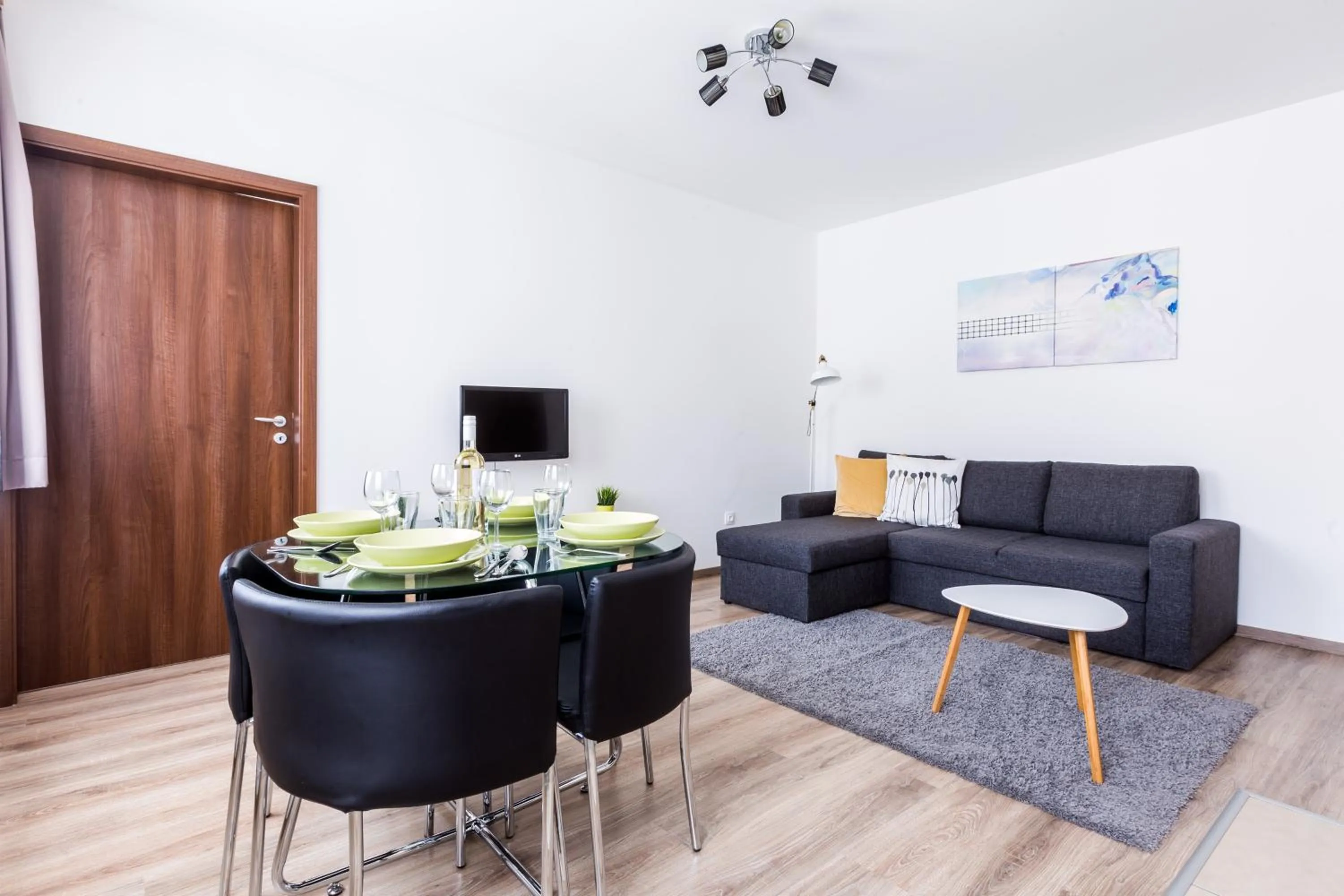 Living room in Vagabond Corvin