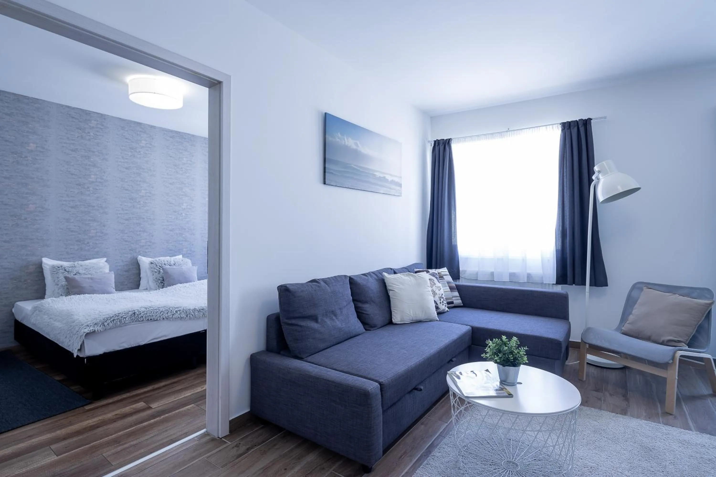 Living room, Bed in Vagabond Corvin